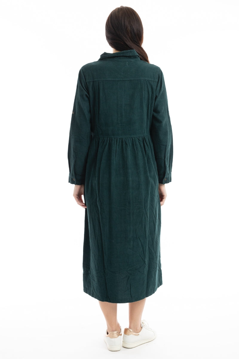 Pine Cord Dress