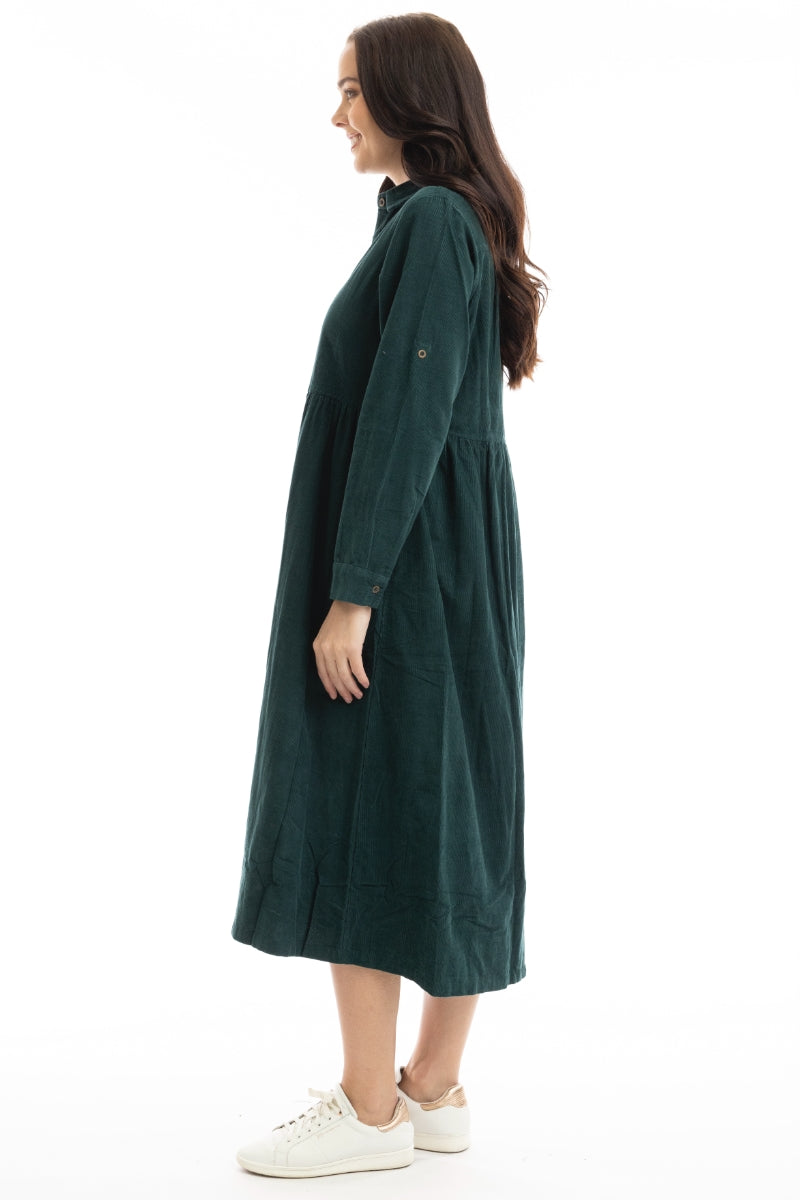 Pine Cord Dress