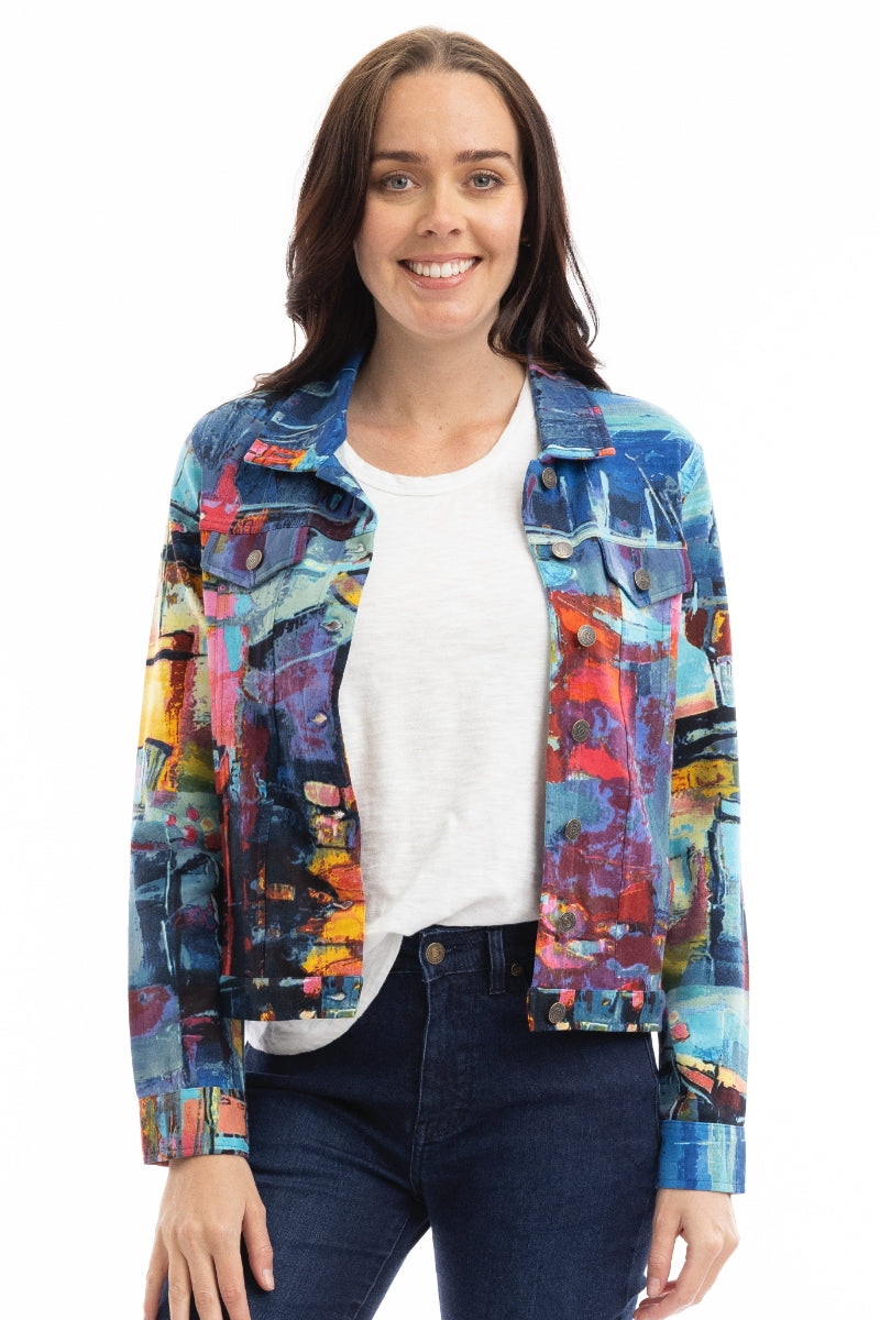 Night Boats Biker Jacket