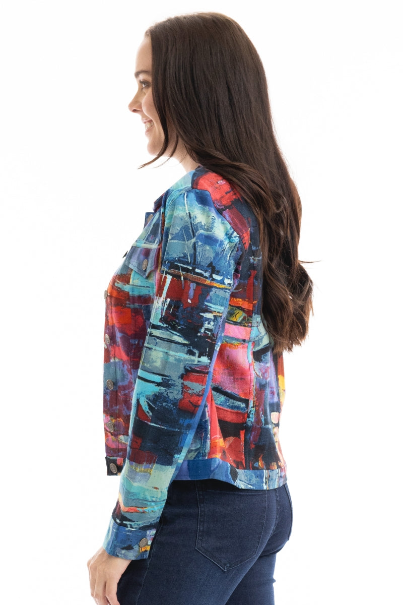 Night Boats Biker Jacket