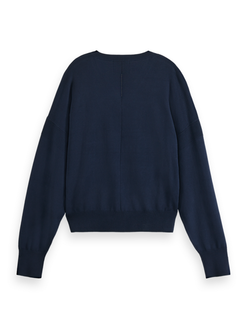 Core V-Neck Relaxed Pullover