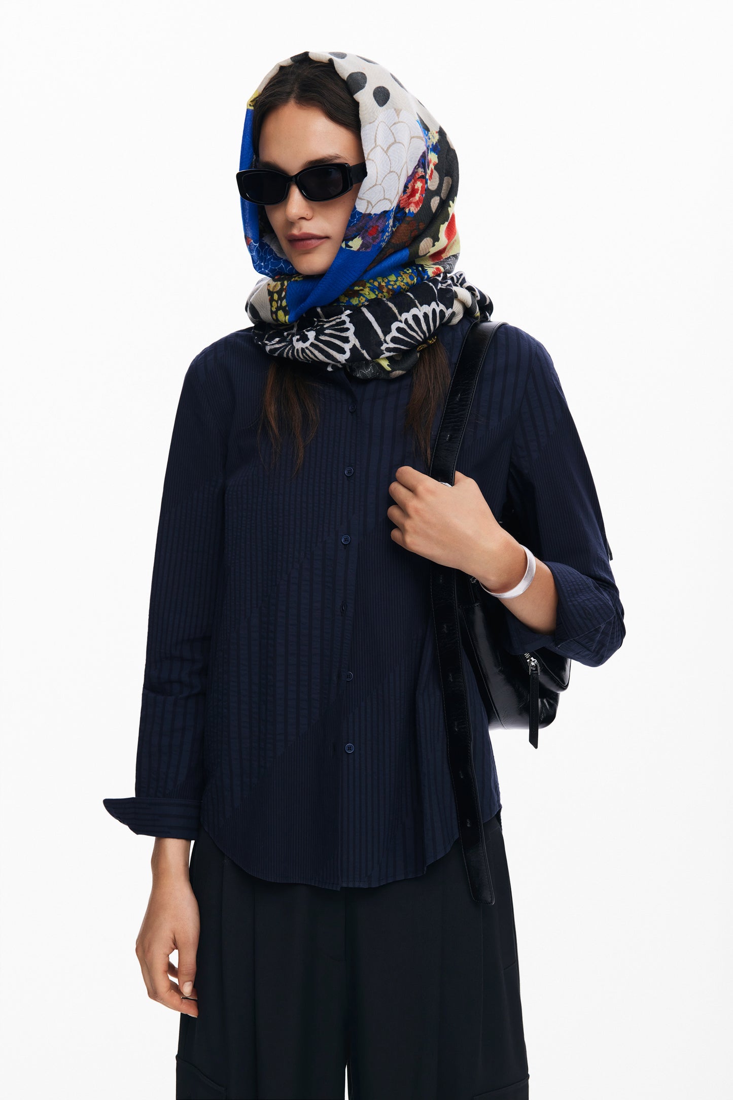 Floral Patch Scarf