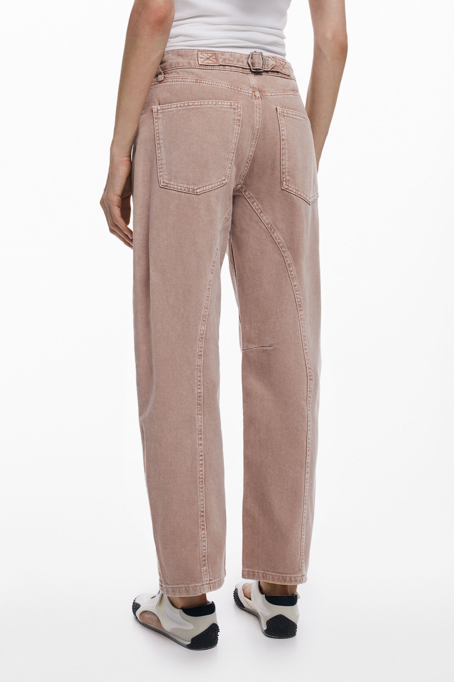 Balloon Jeans with Double Waist