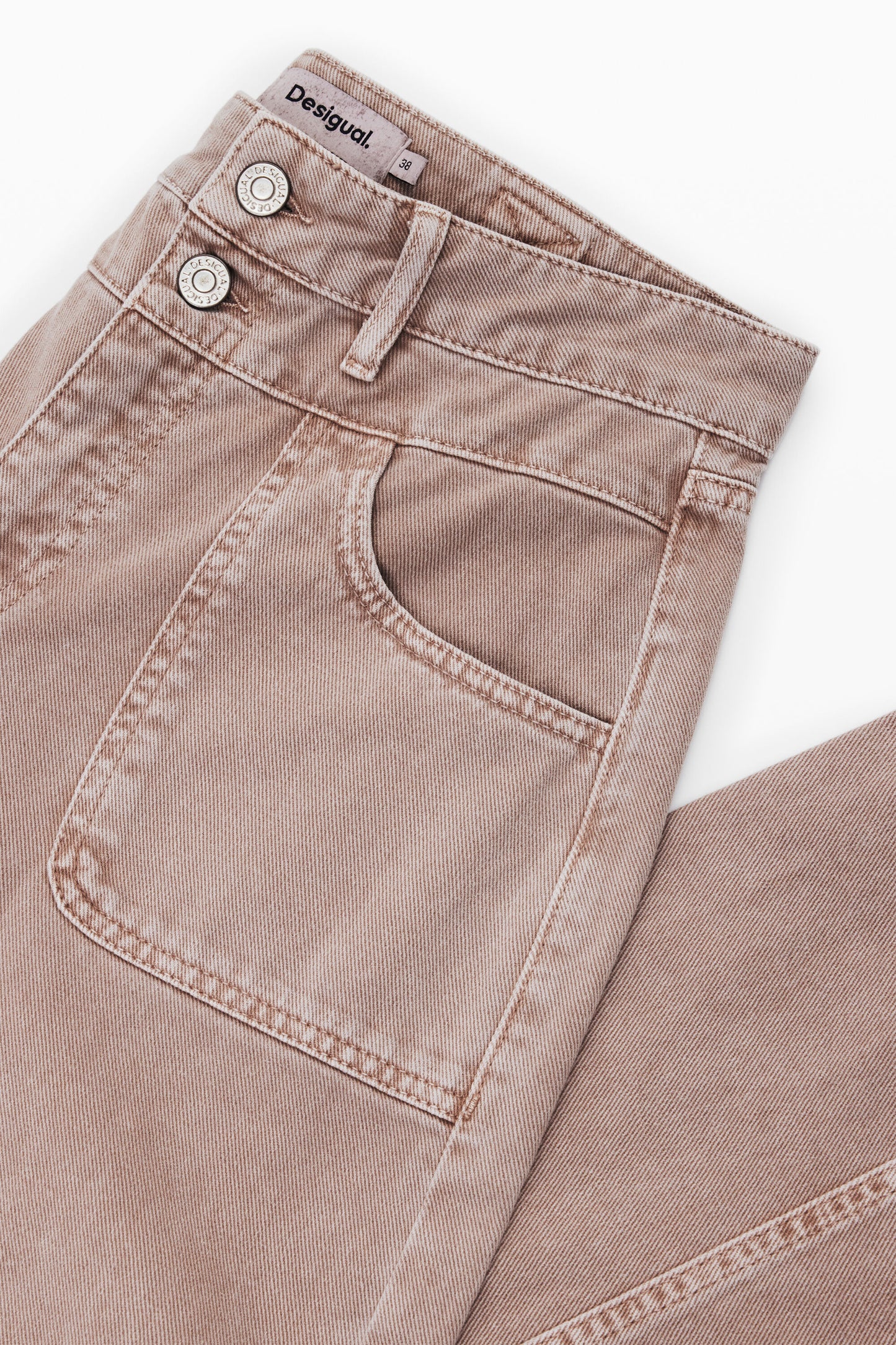 Balloon Jeans with Double Waist