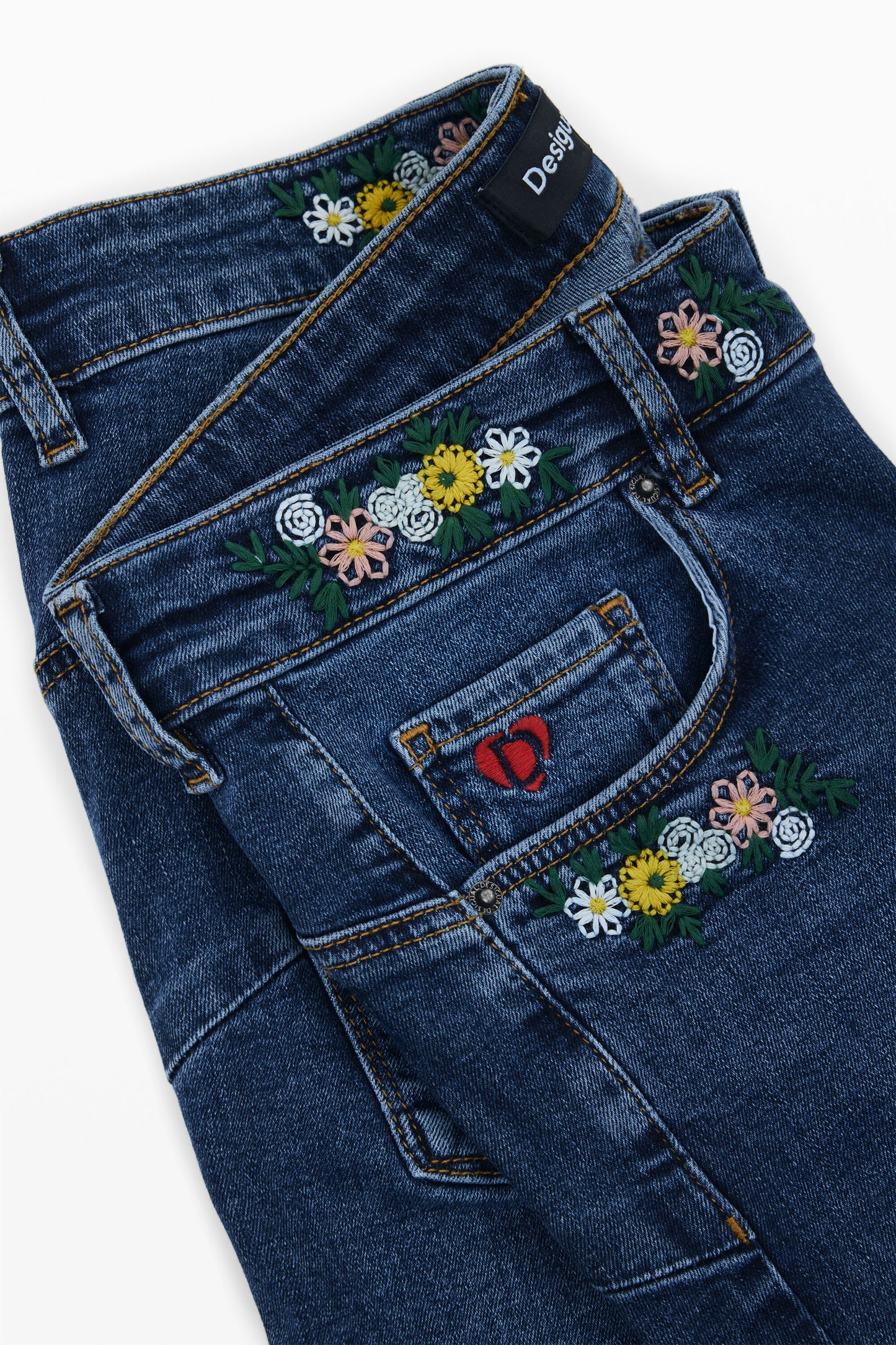 Floral Skinny Jeans