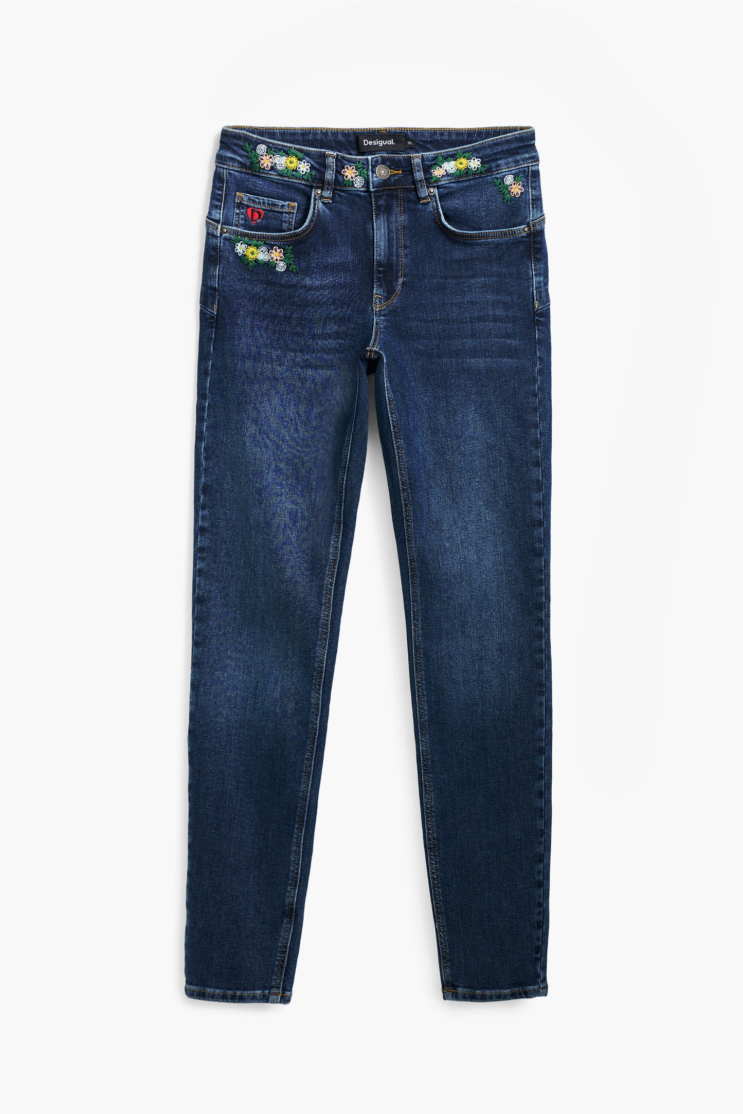 Floral Skinny Jeans