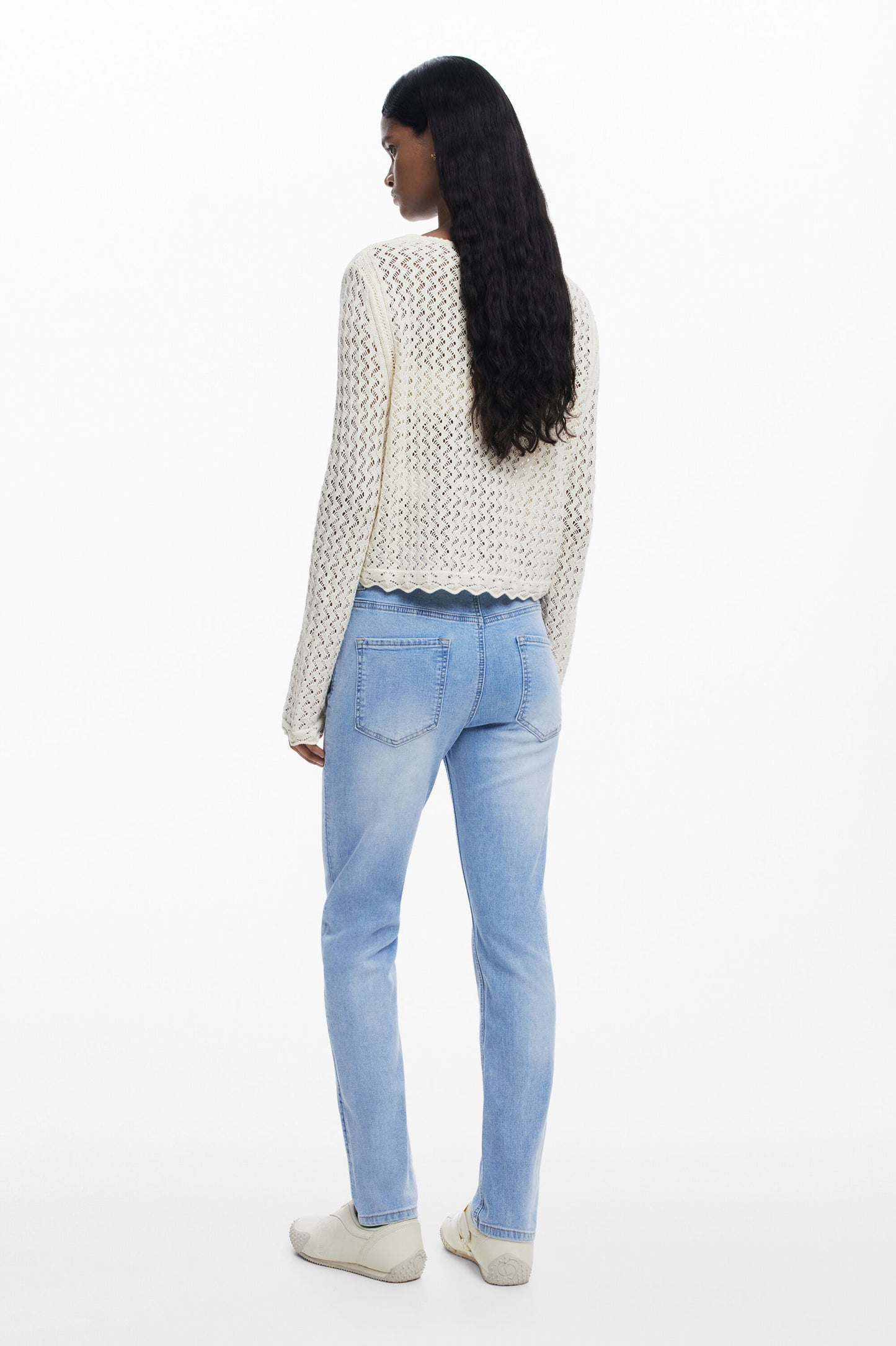 Slim Jeans with Patches