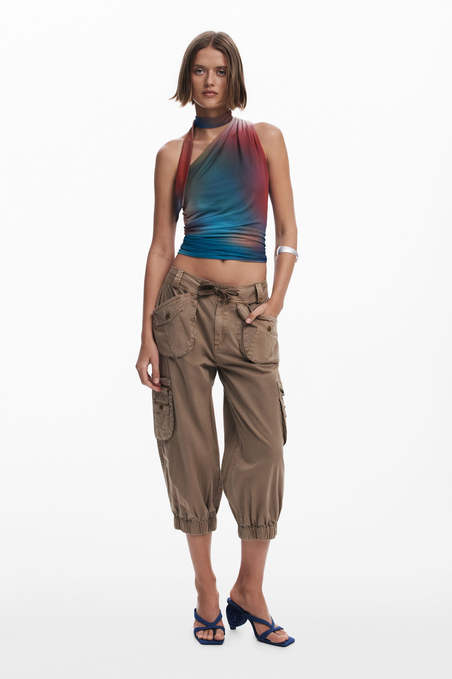 Cargo Capri Pant