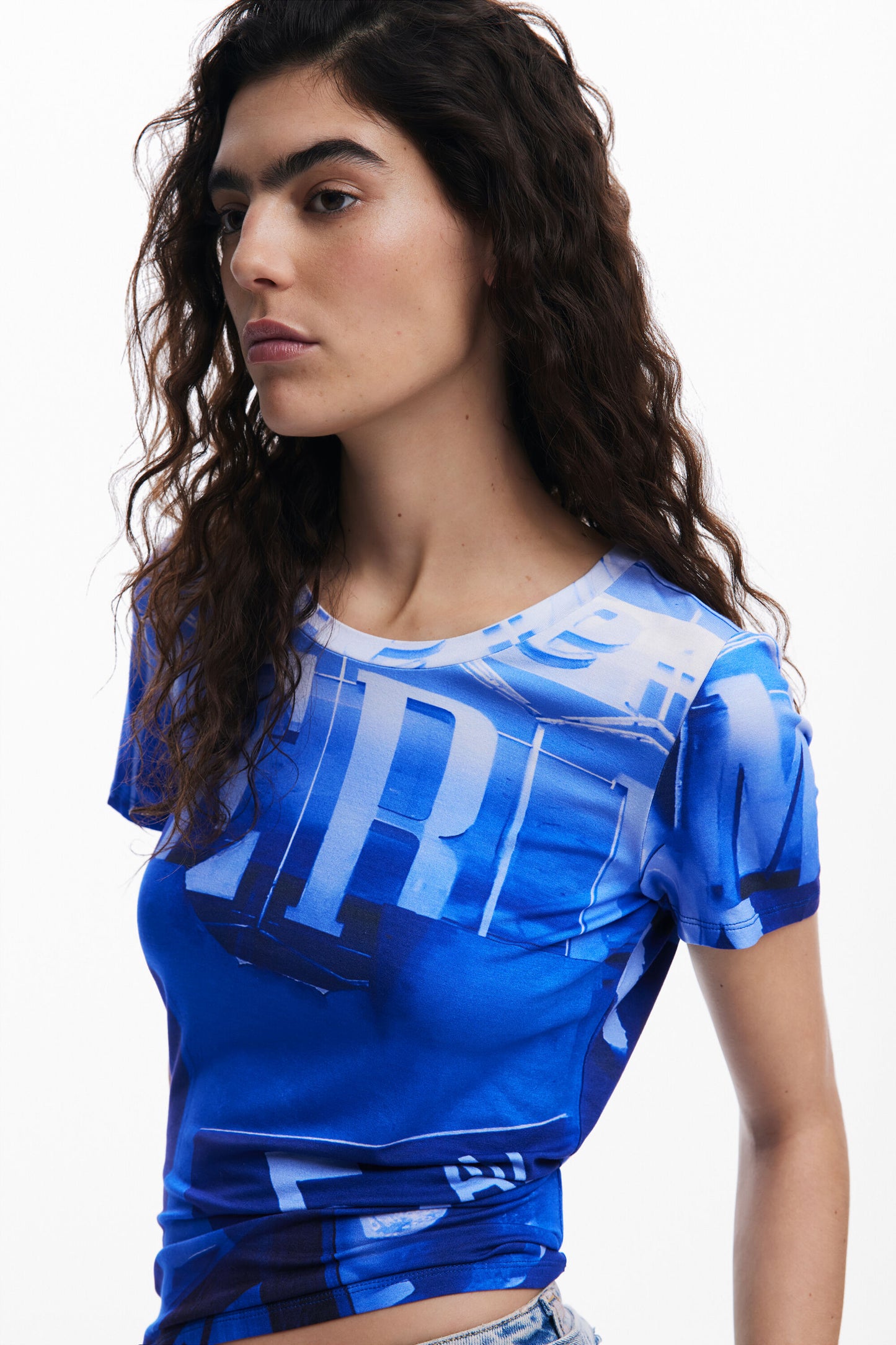 Signal Print T-Shirt