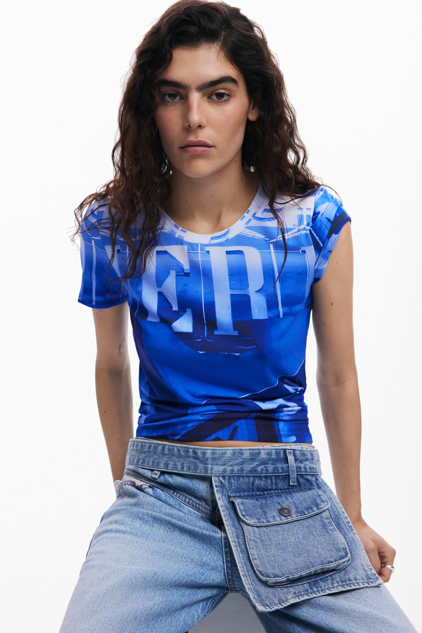 Signal Print T-Shirt