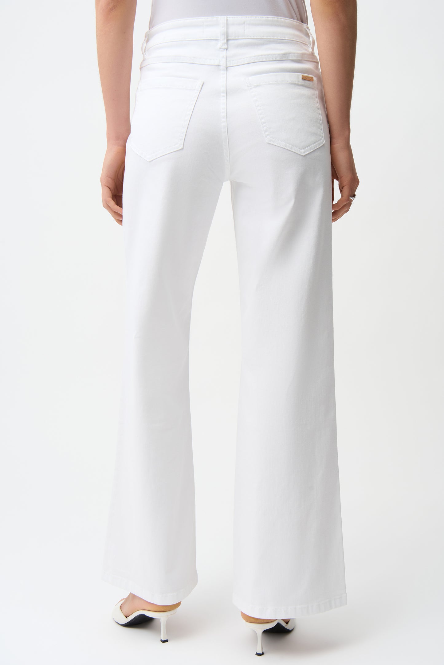 Goldie Classic Wide-Leg Stretch Jeans