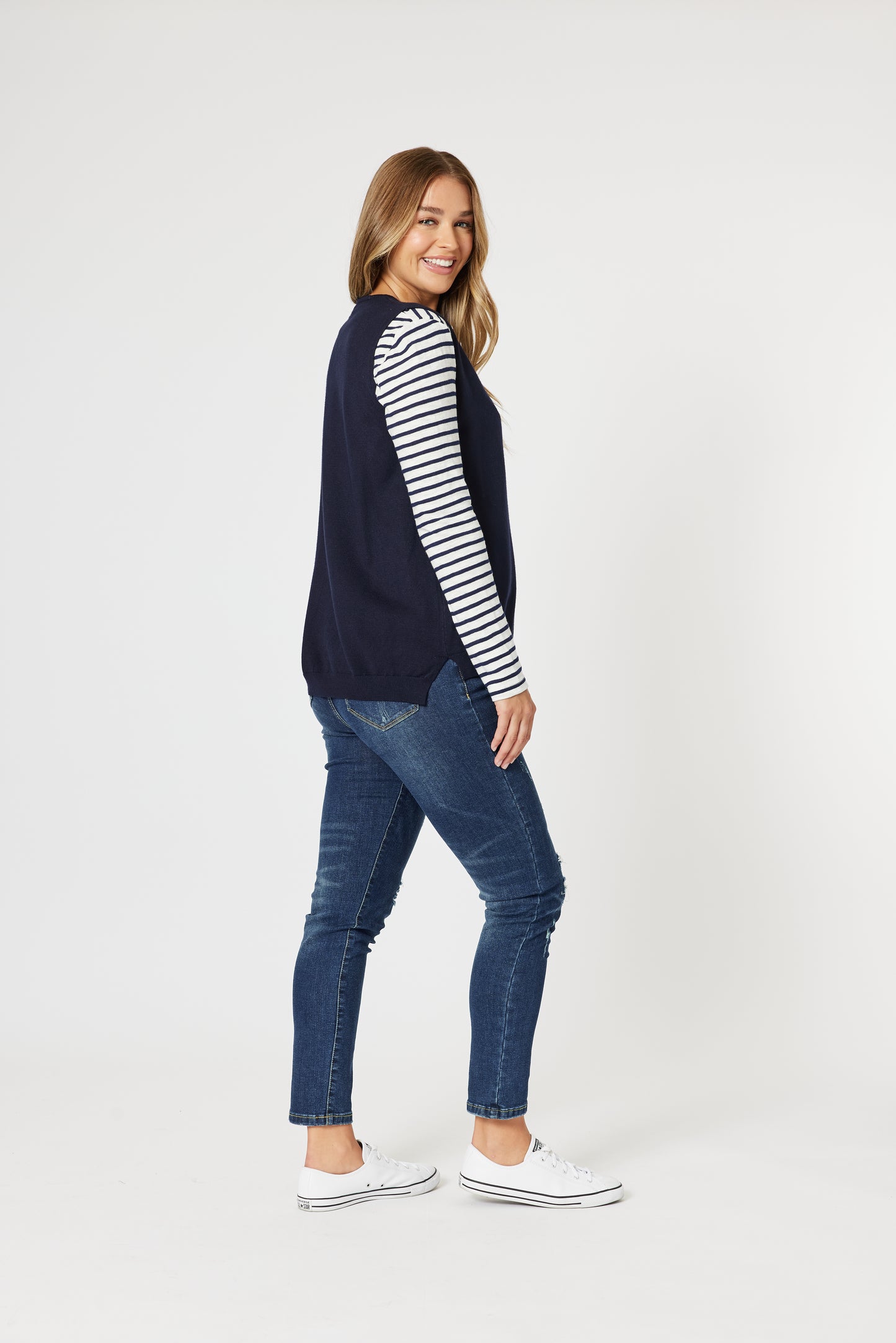 Navy Vicky Vest