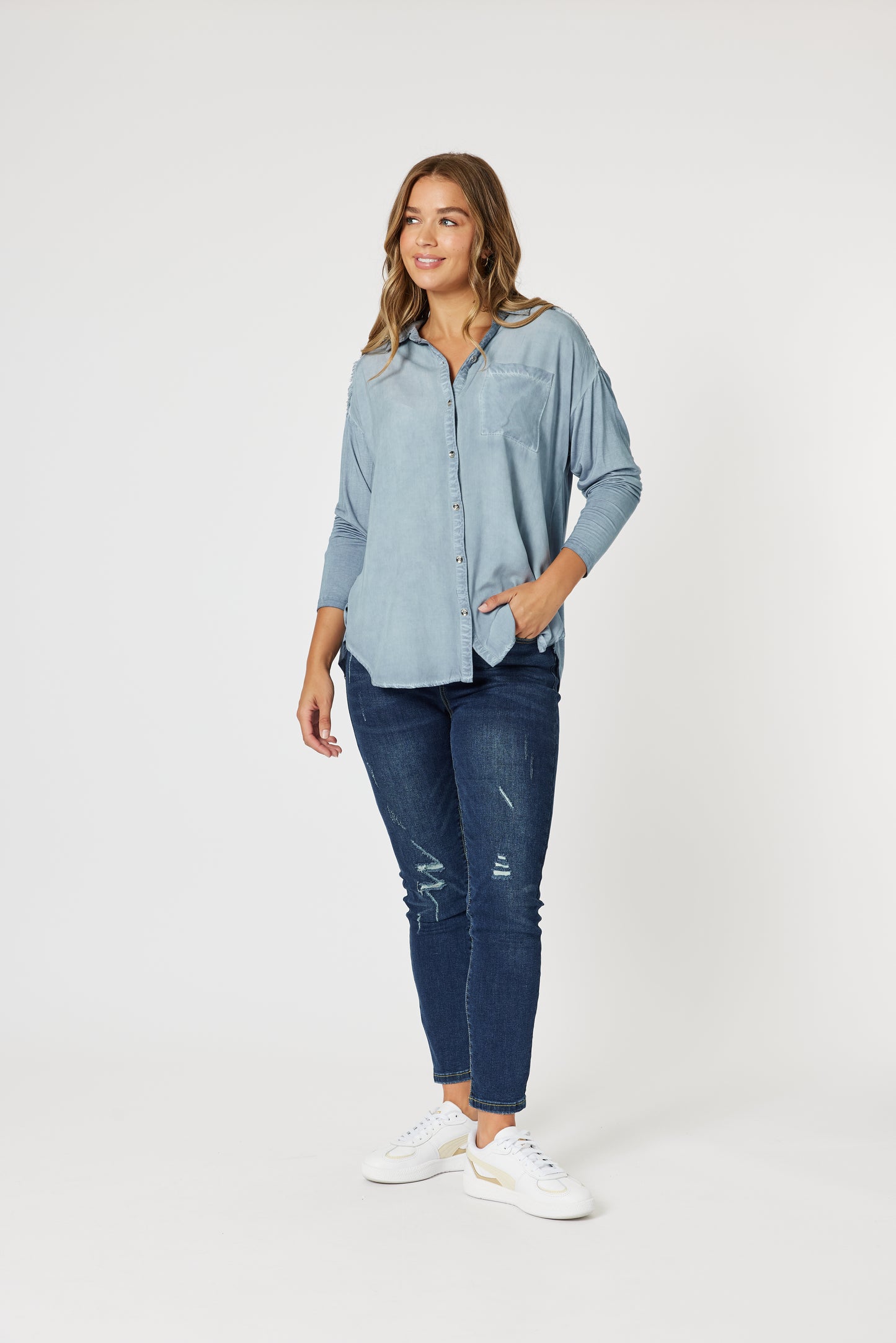 Paige Garment Washed Shirt