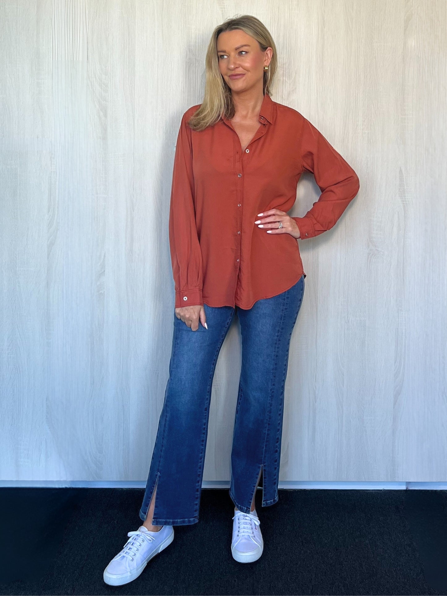 Hailey Shirt - Fig