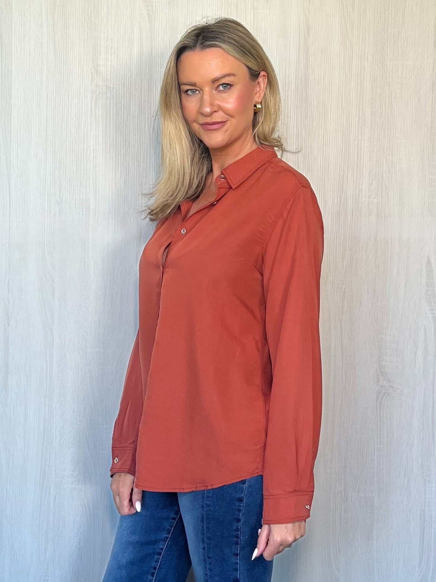 Hailey Shirt - Fig