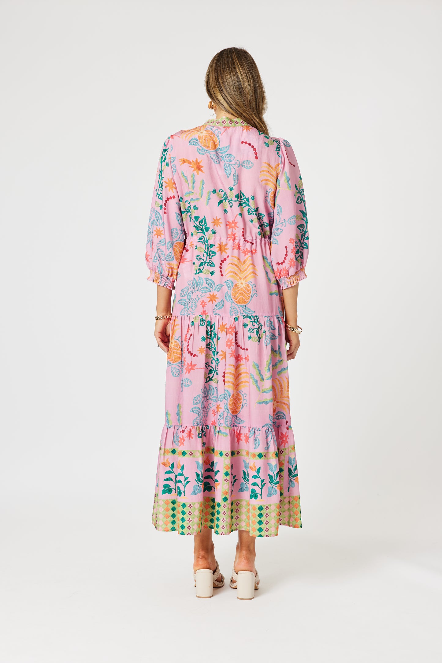 Mardi Gras Printed Dress