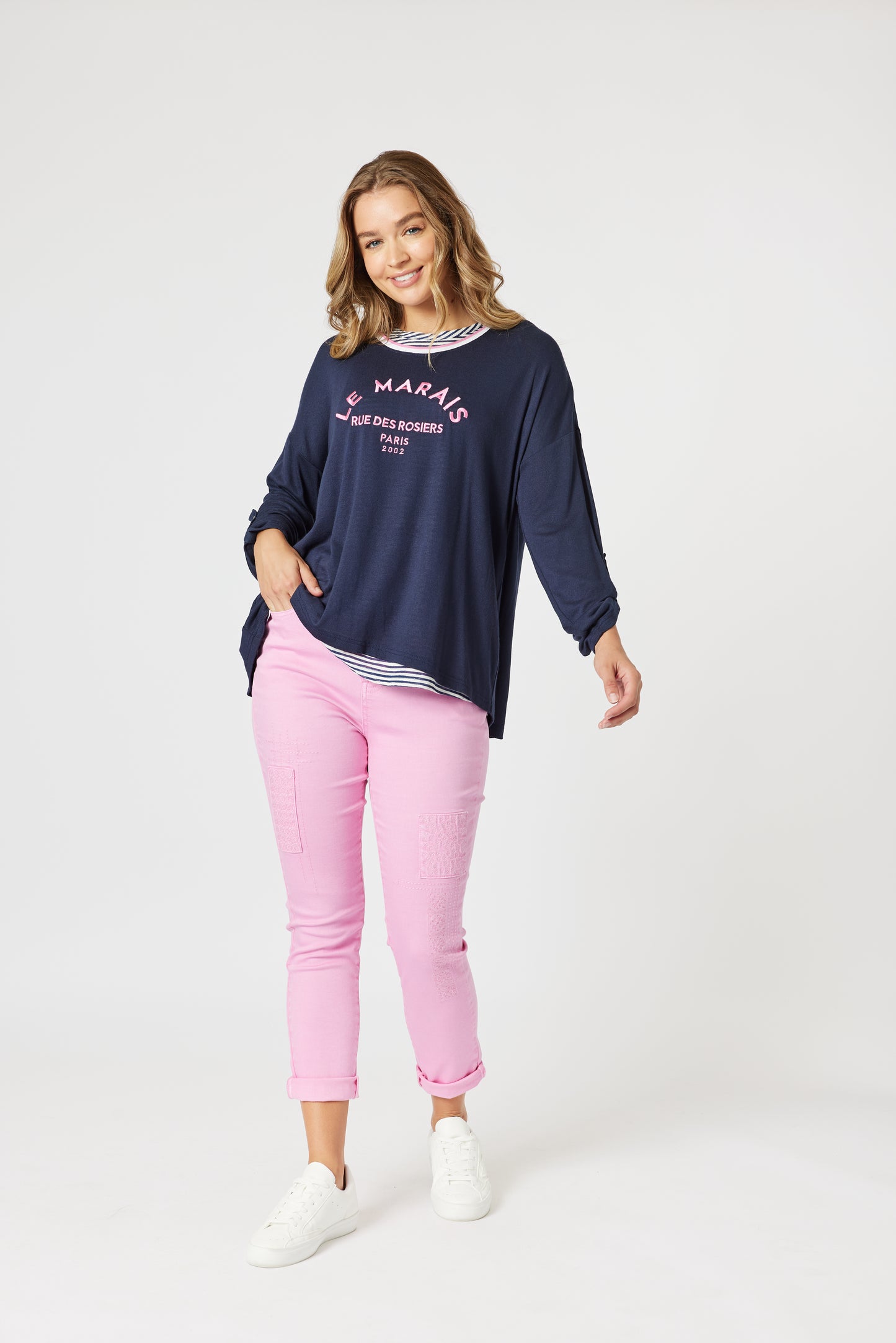 The Embroidered Patch Jean