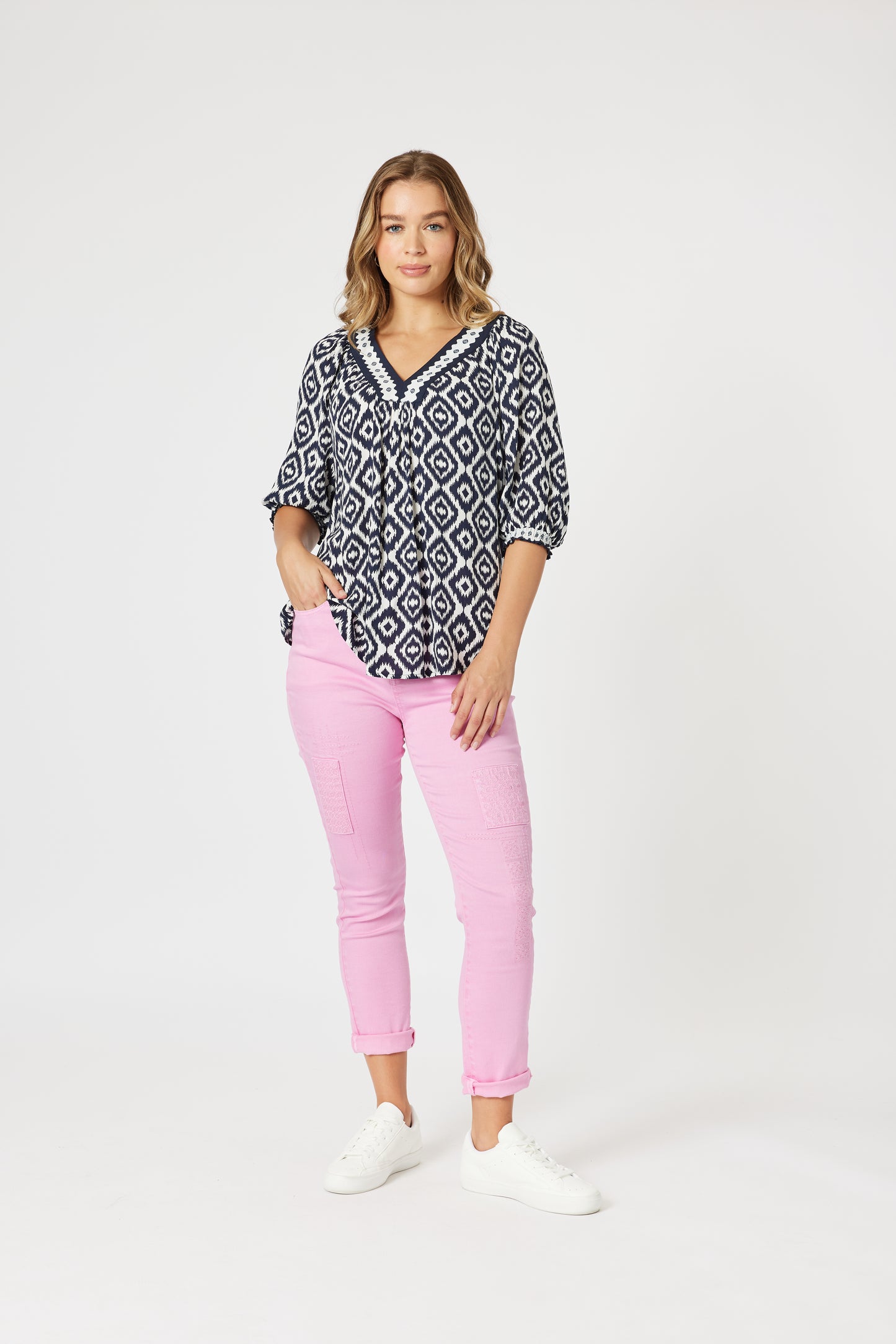 The Embroidered Patch Jean