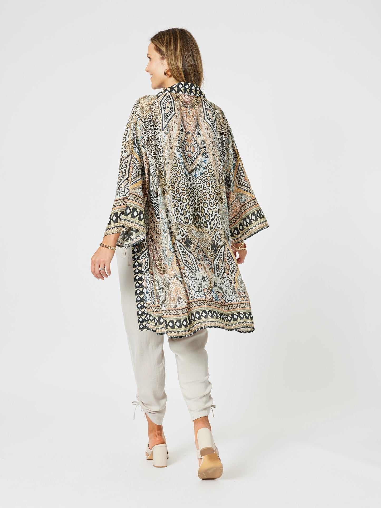 Emerson Animal Print Kimono