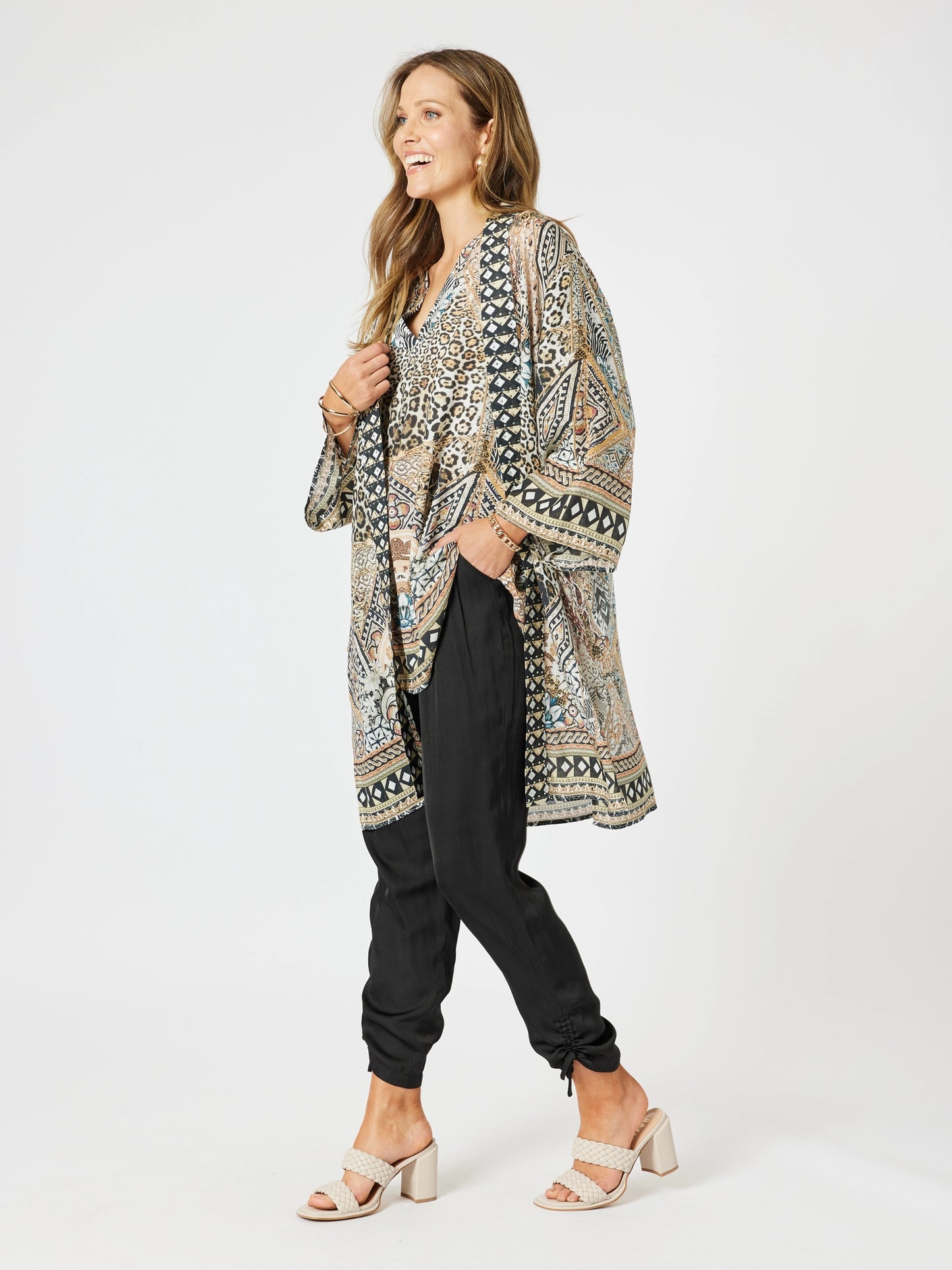 Emerson Animal Print Kimono
