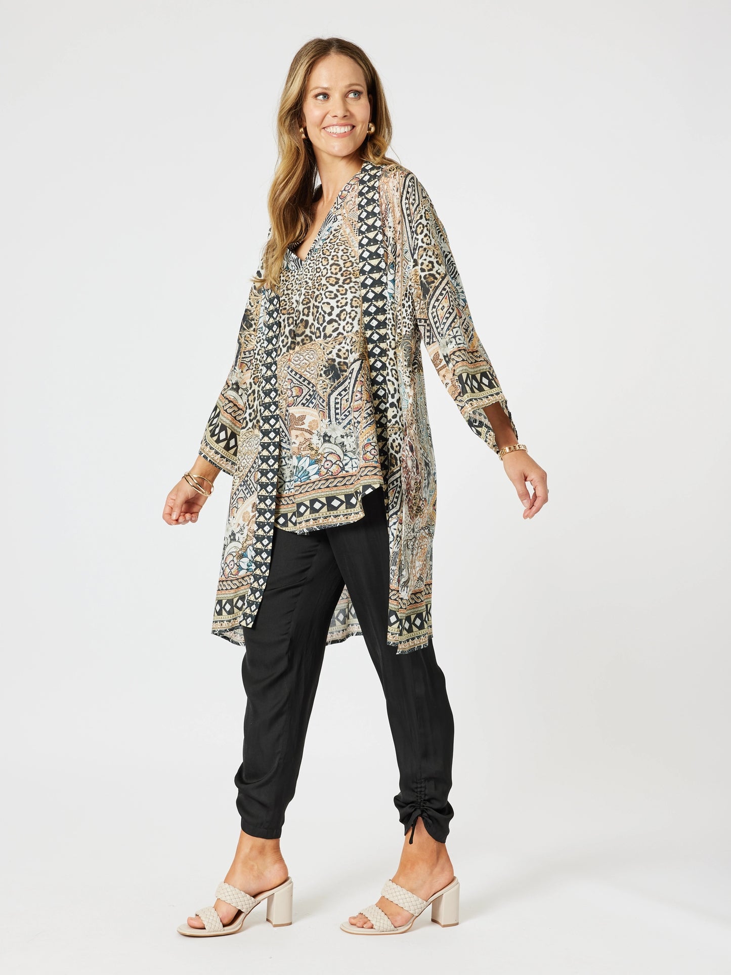 Emerson Animal Print Kimono