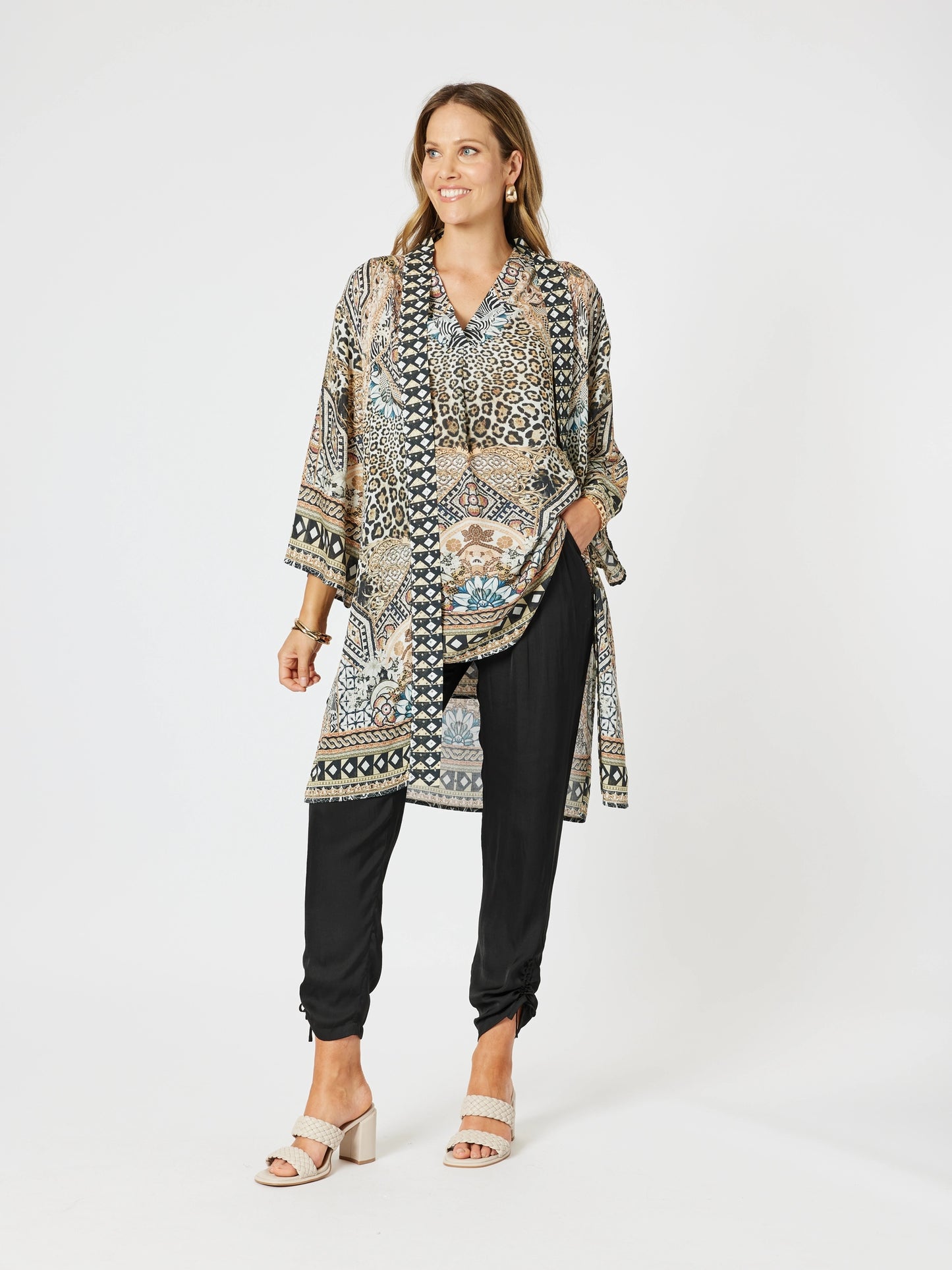 Emerson Animal Print Kimono