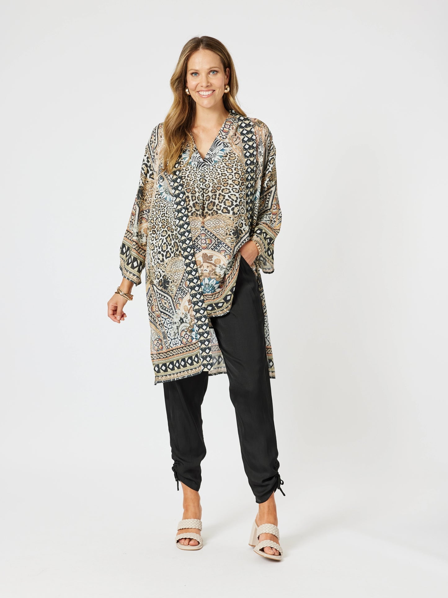 Emerson Animal Print Kimono