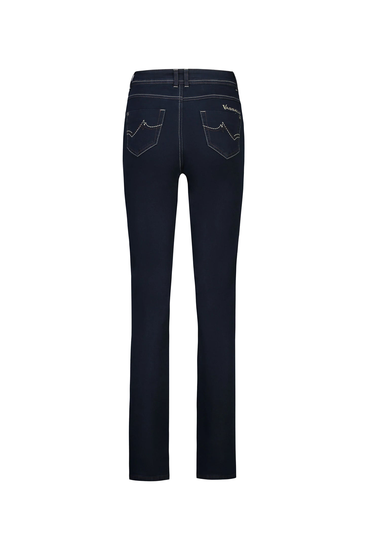 Straight Leg Indigo Denim Jean