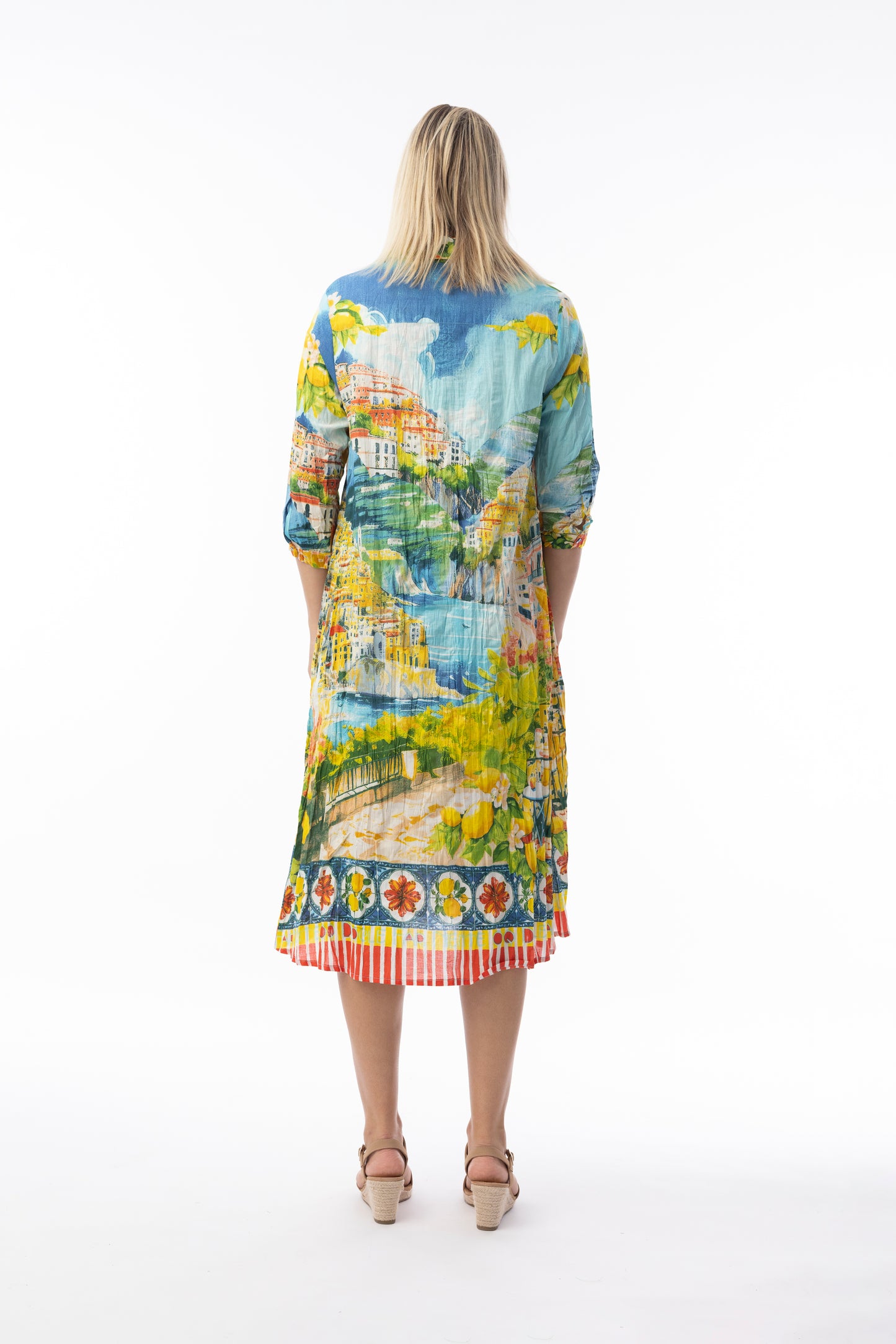 Amalfi Collar Dress