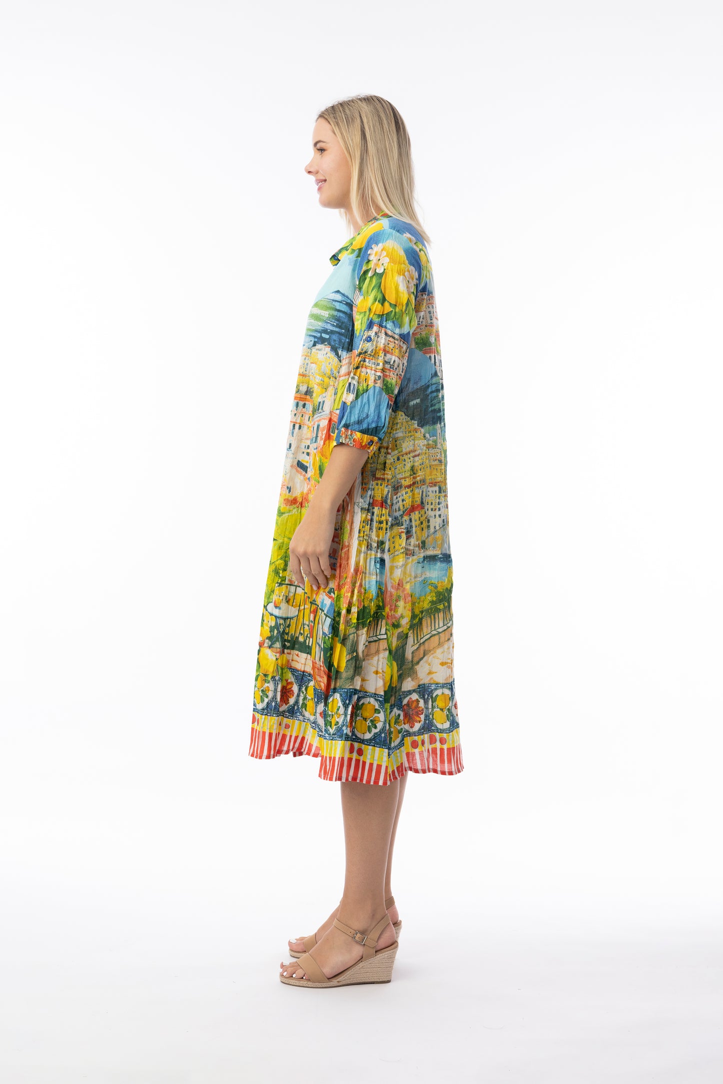 Amalfi Collar Dress