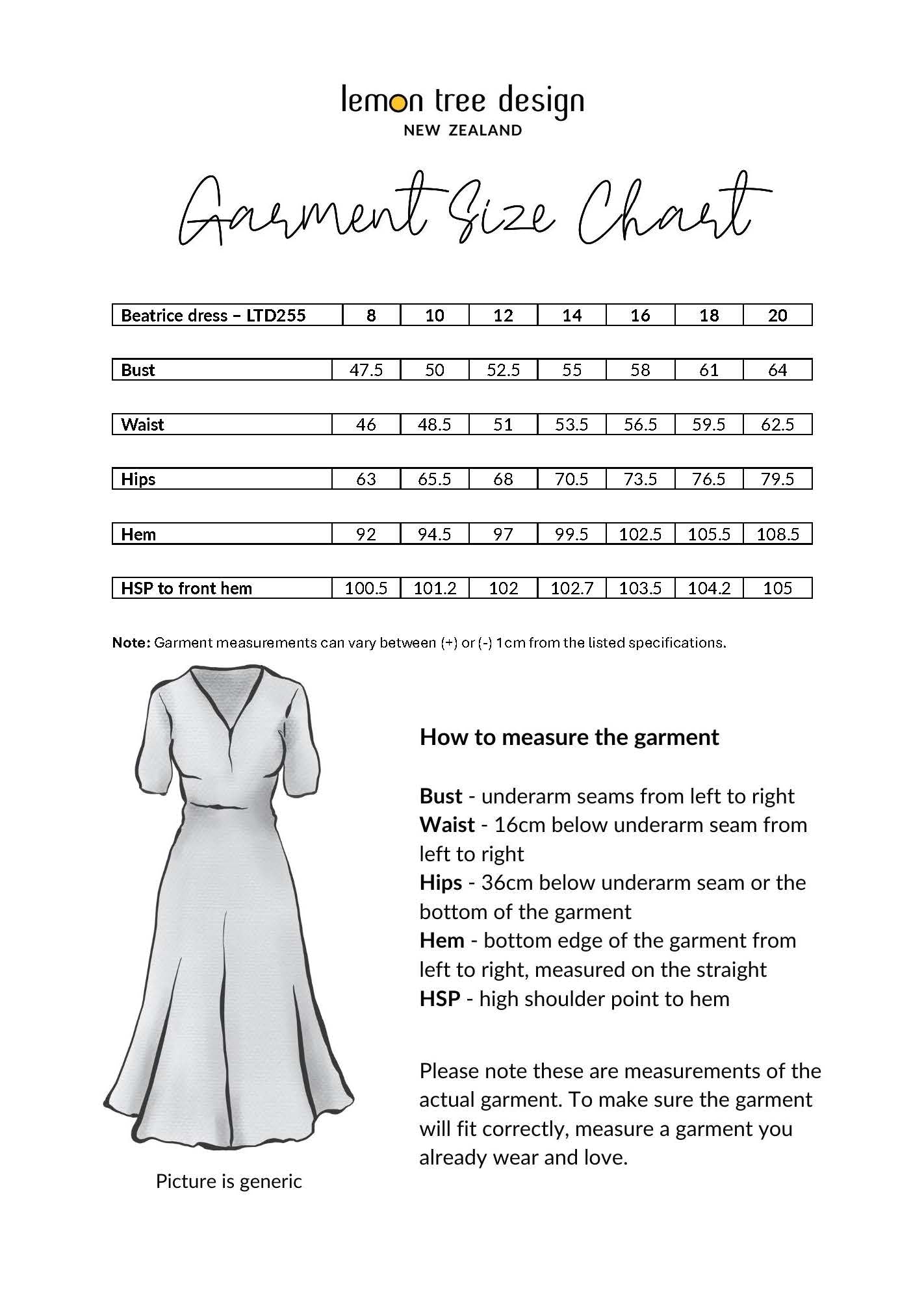 Beatrice Dress