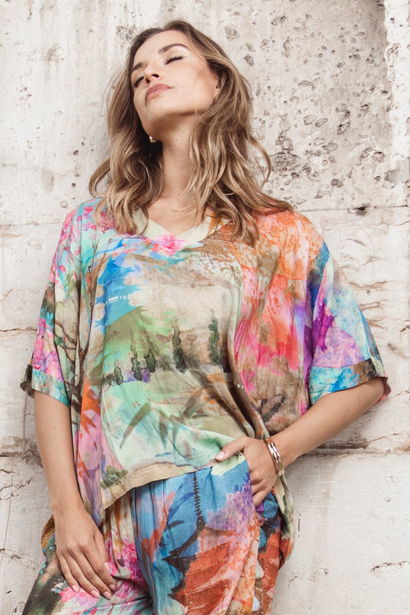 Digital Boxy Top
