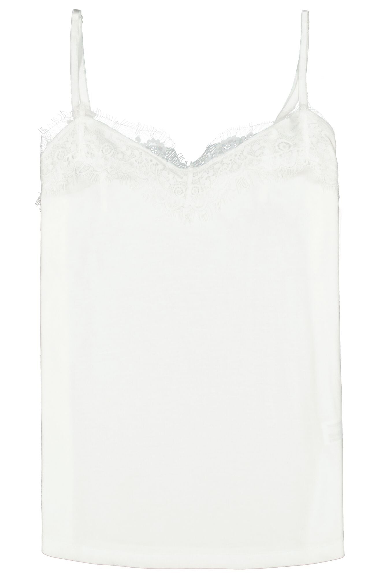 White Top With Lace