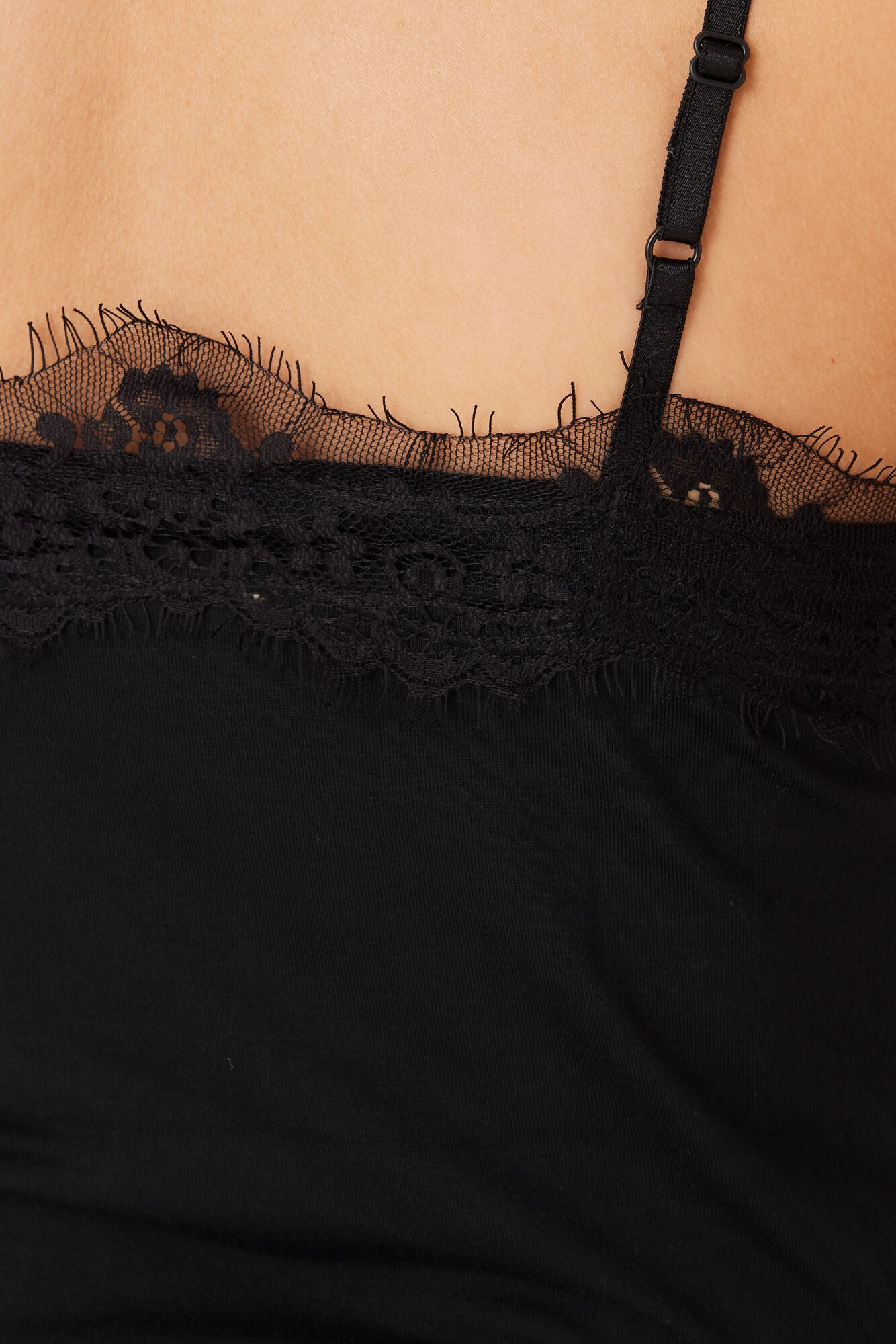 Black Top With Lace