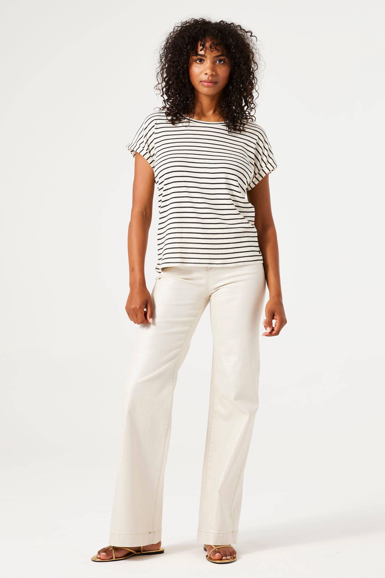 Celia 249 Wide Jeans - Titanium