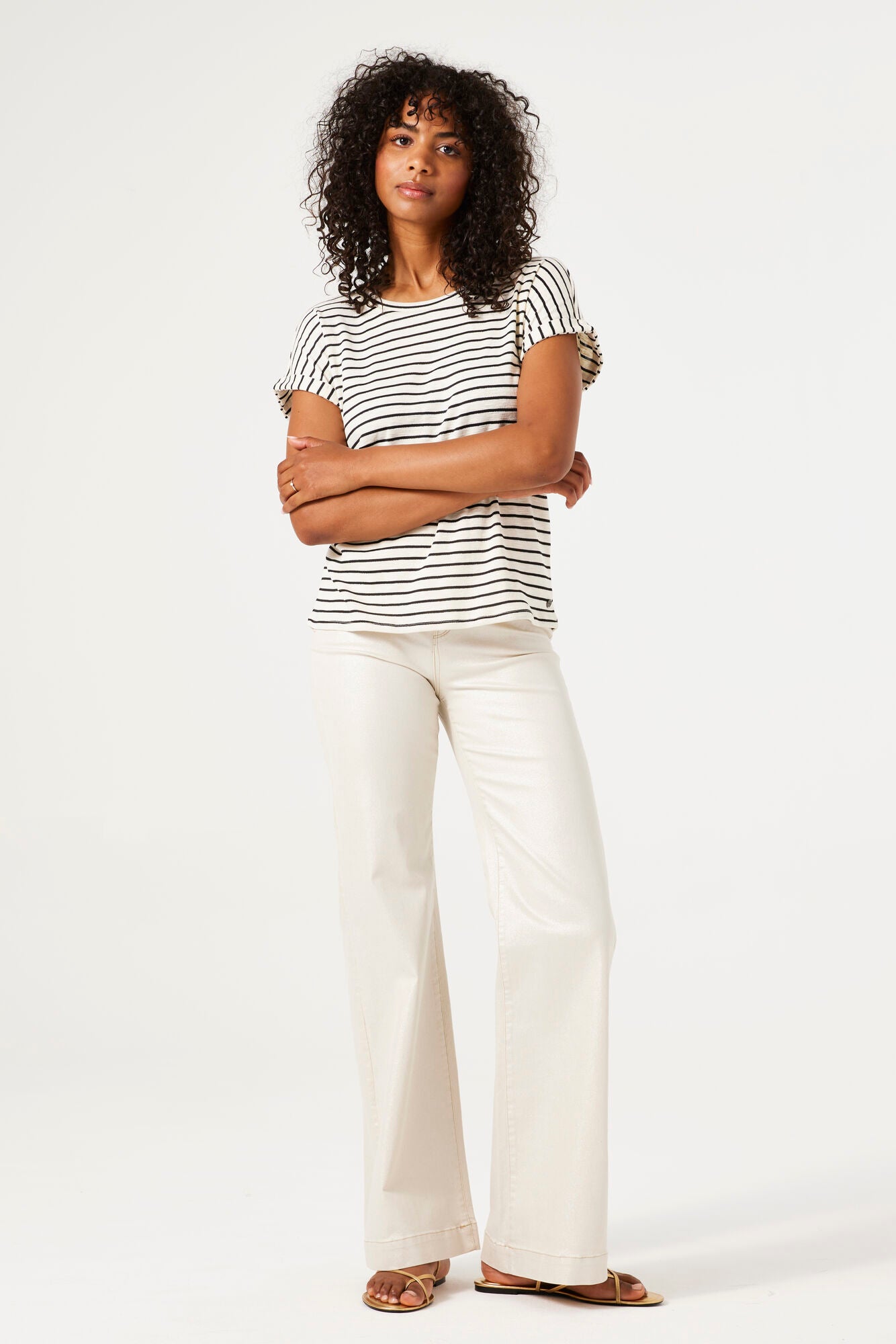 Celia 249 Wide Jeans - Titanium