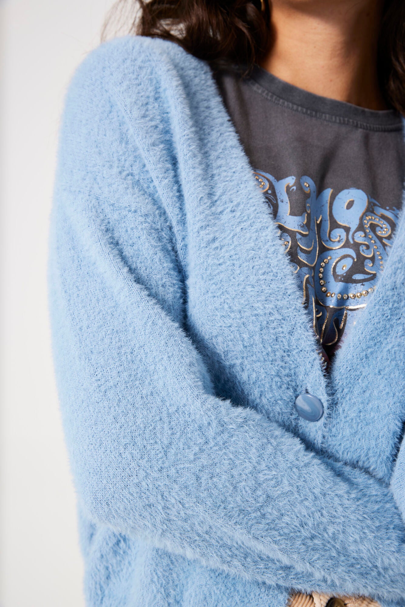Light Blue Cardigan