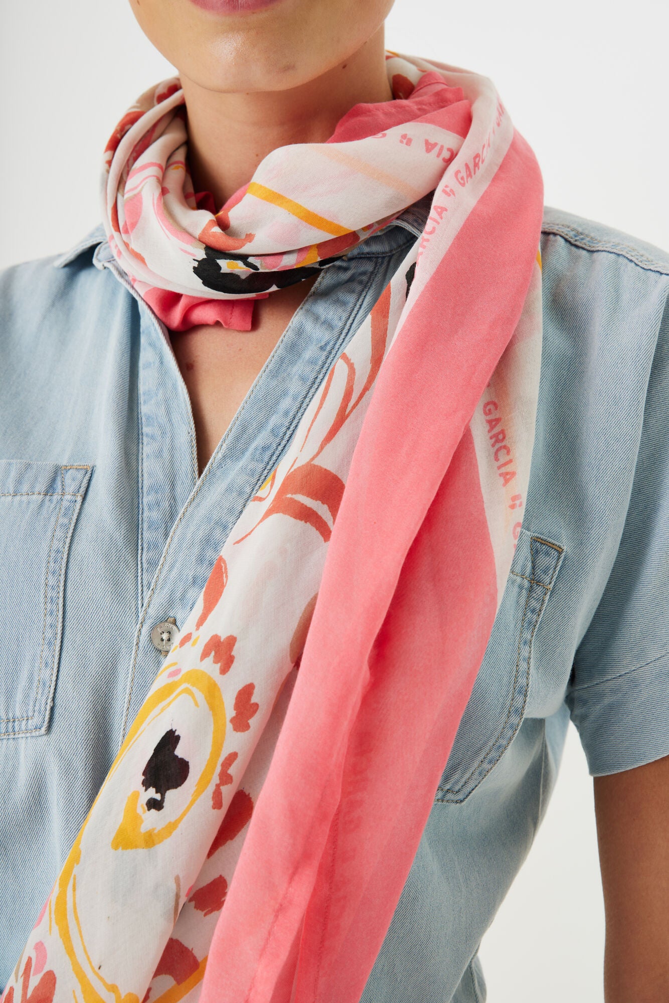 Pink Scarf