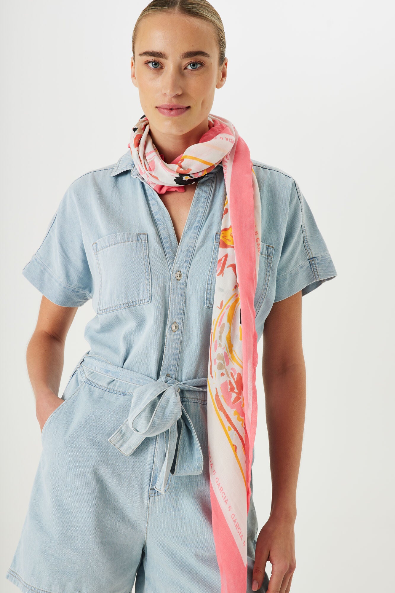Pink Scarf