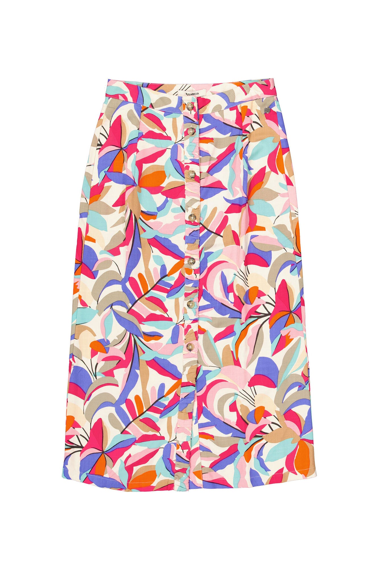 Skirt with allover print
