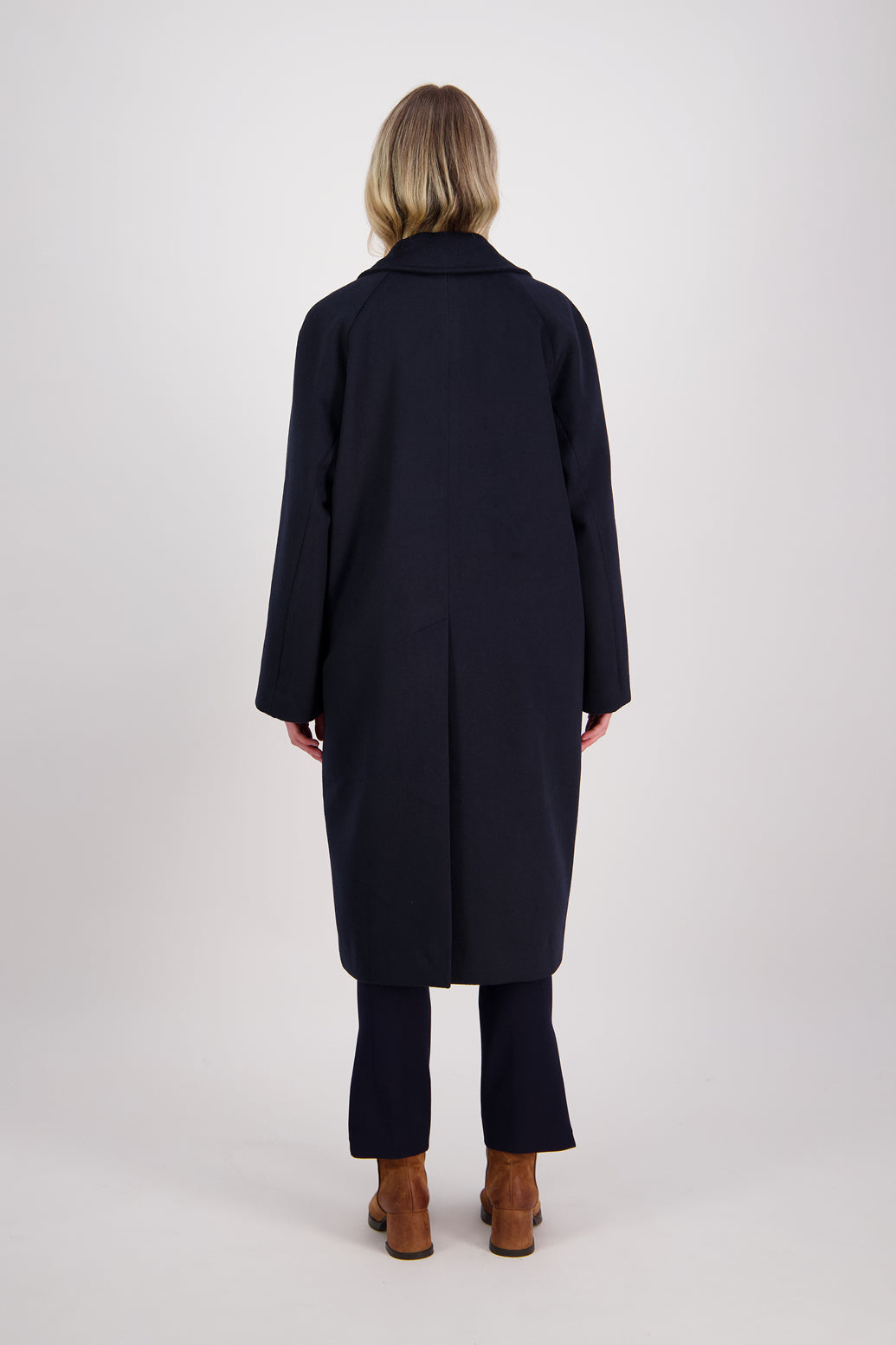 Harrington Wool Blend Coat
