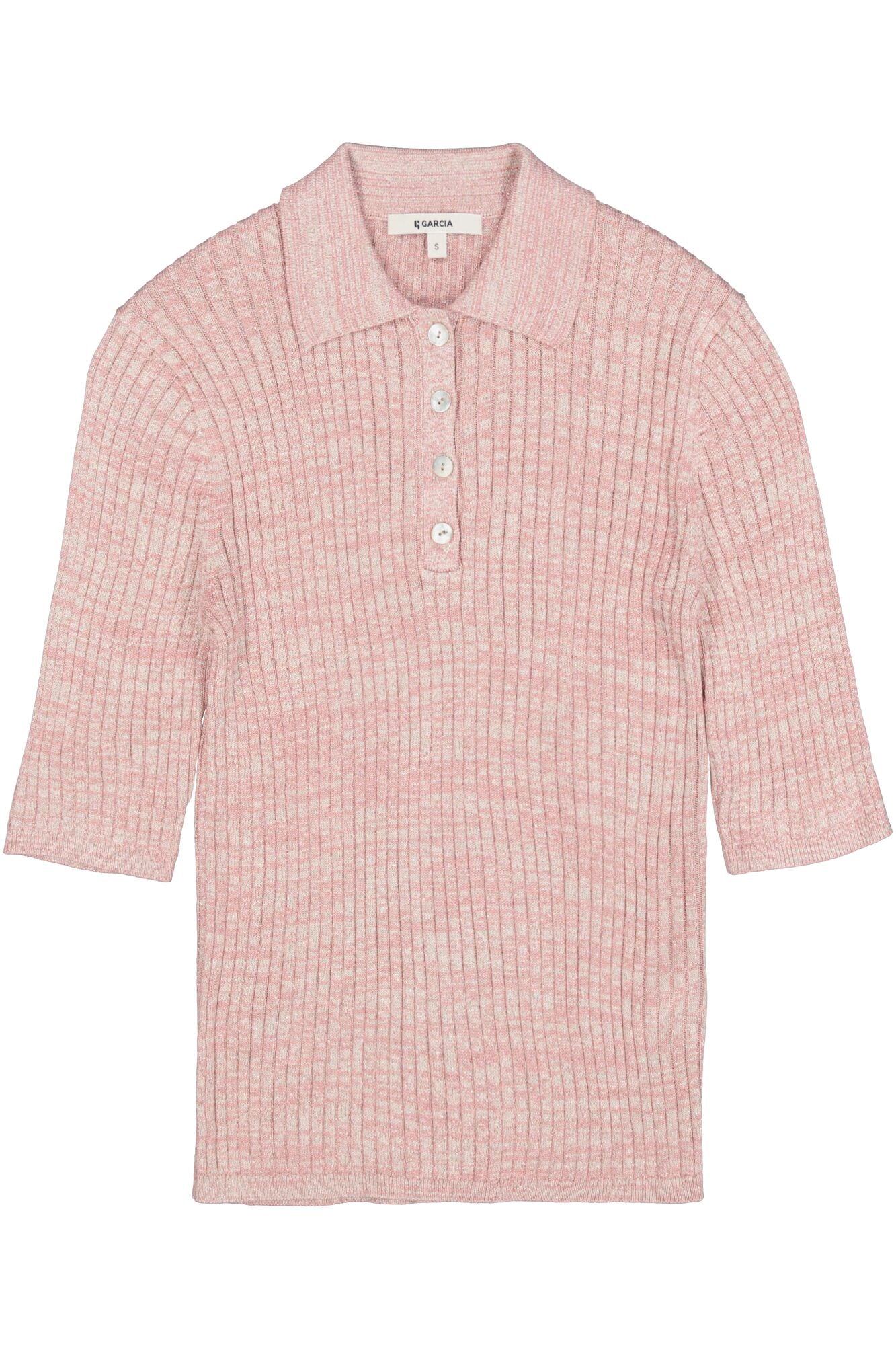 Dusty Rose Knit Polo