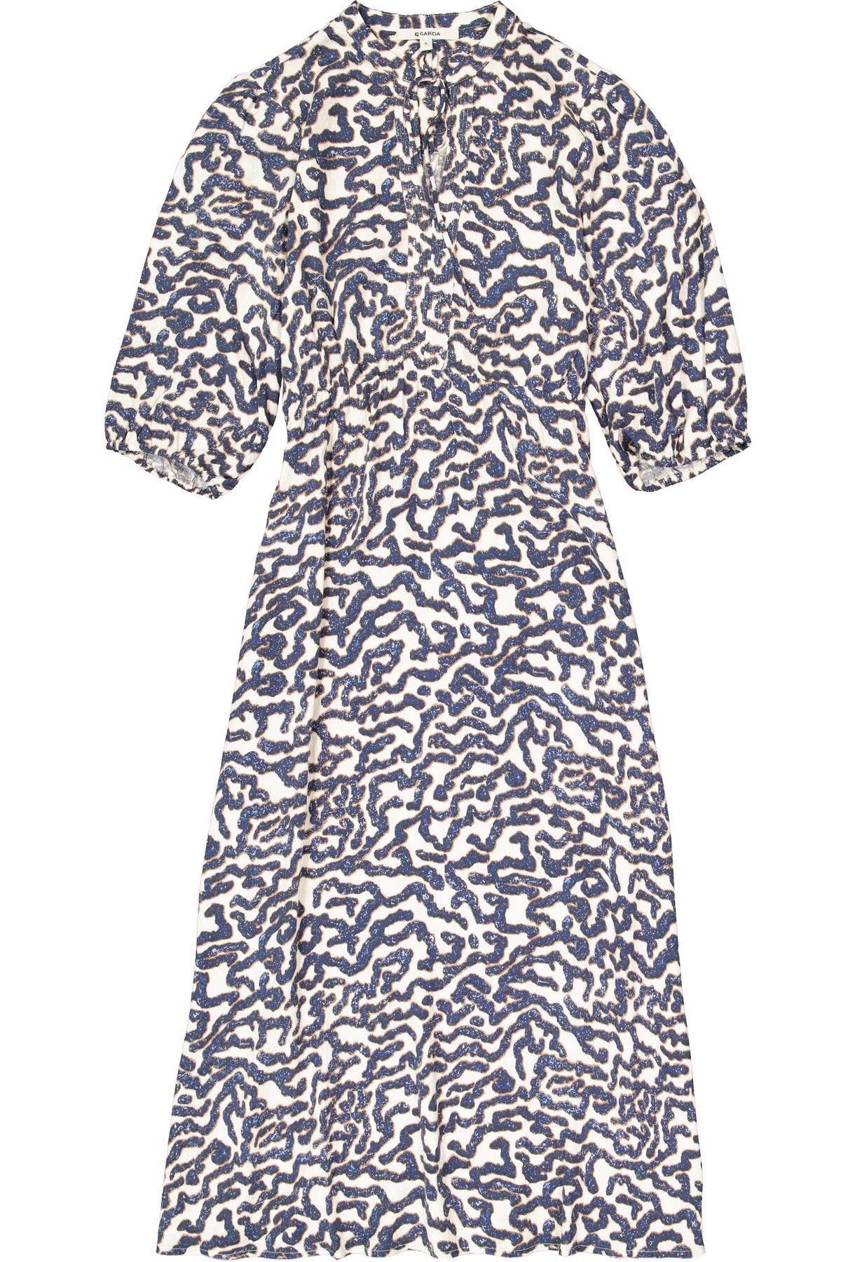 Printed Midi Dress