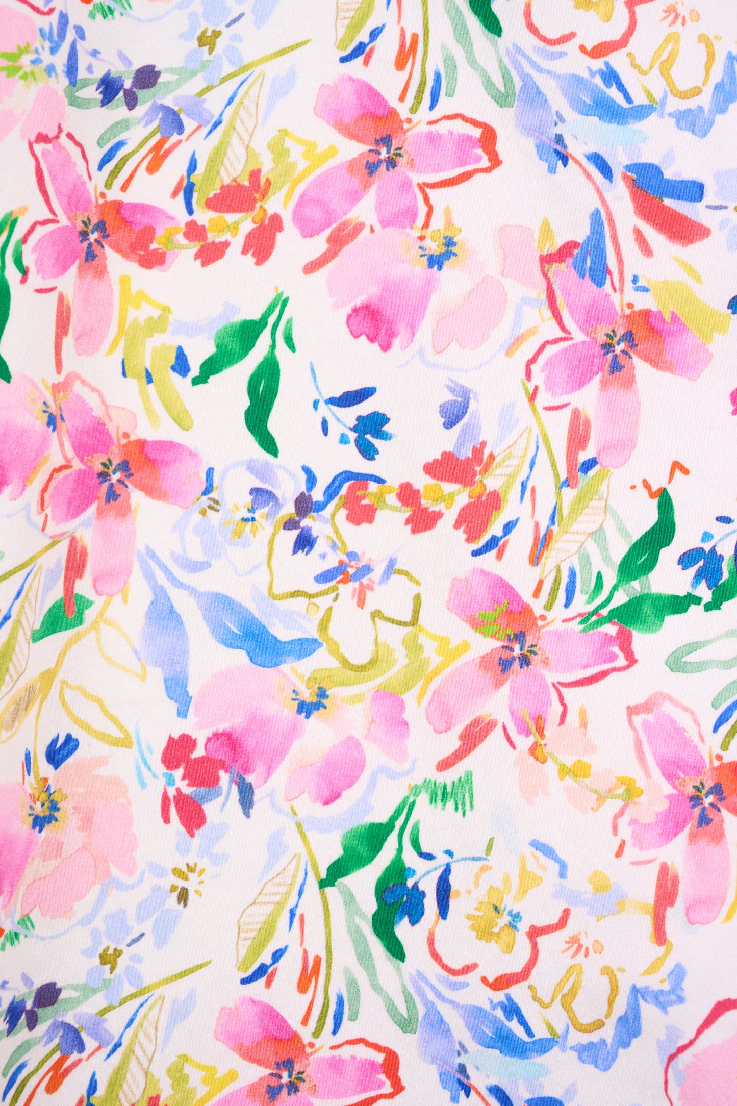 Porto Printed Lightweight Skirt with Centre Back Vent