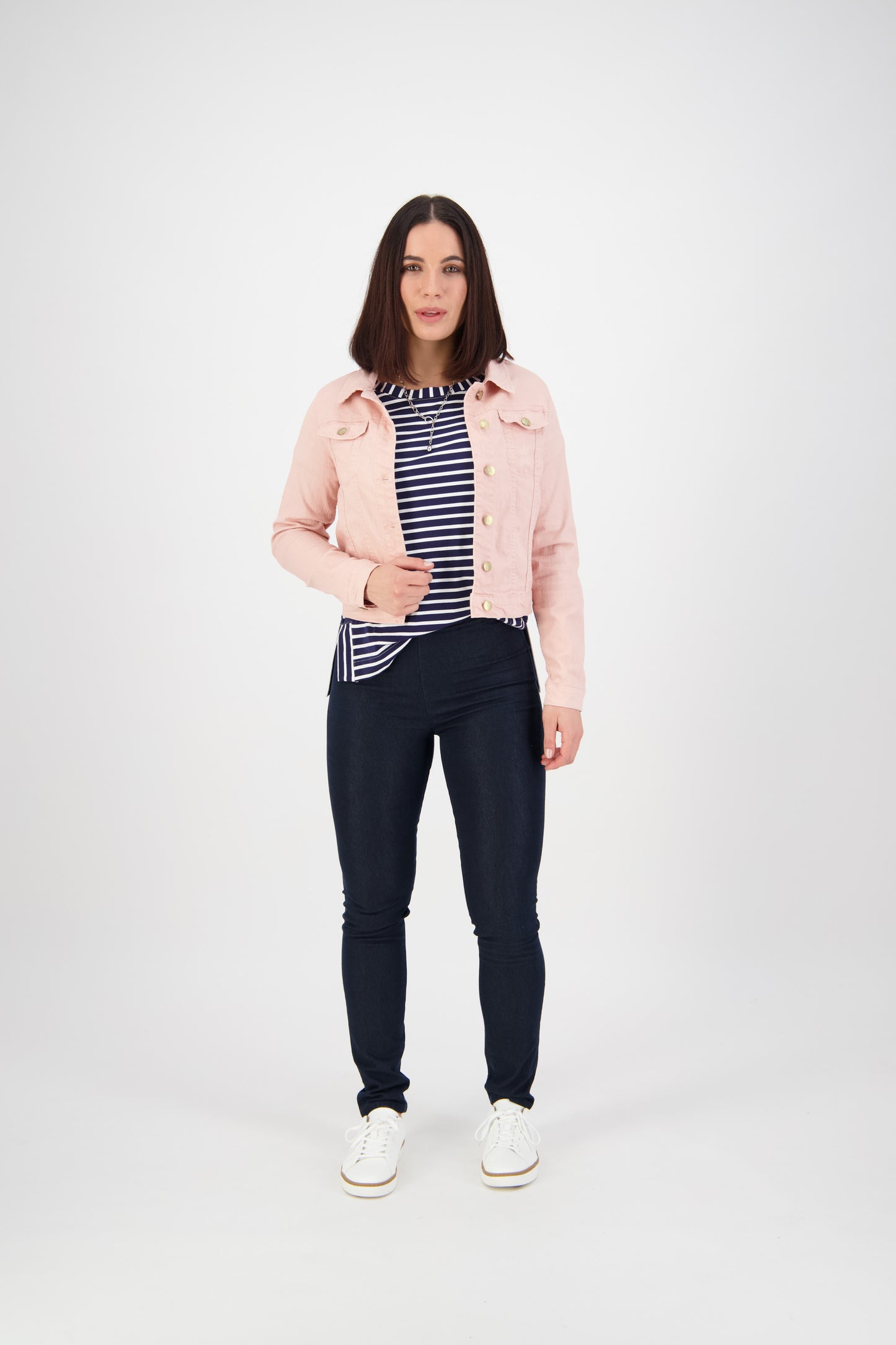 French Rose Denim Jacket