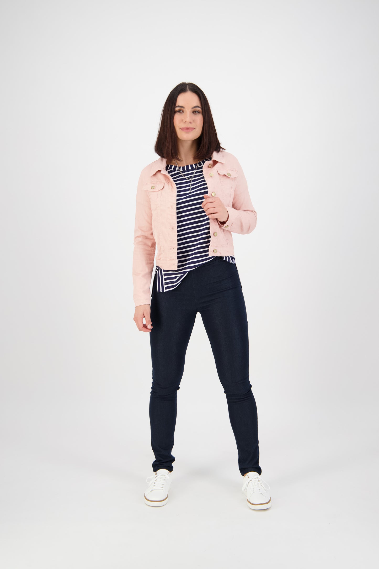 French Rose Denim Jacket