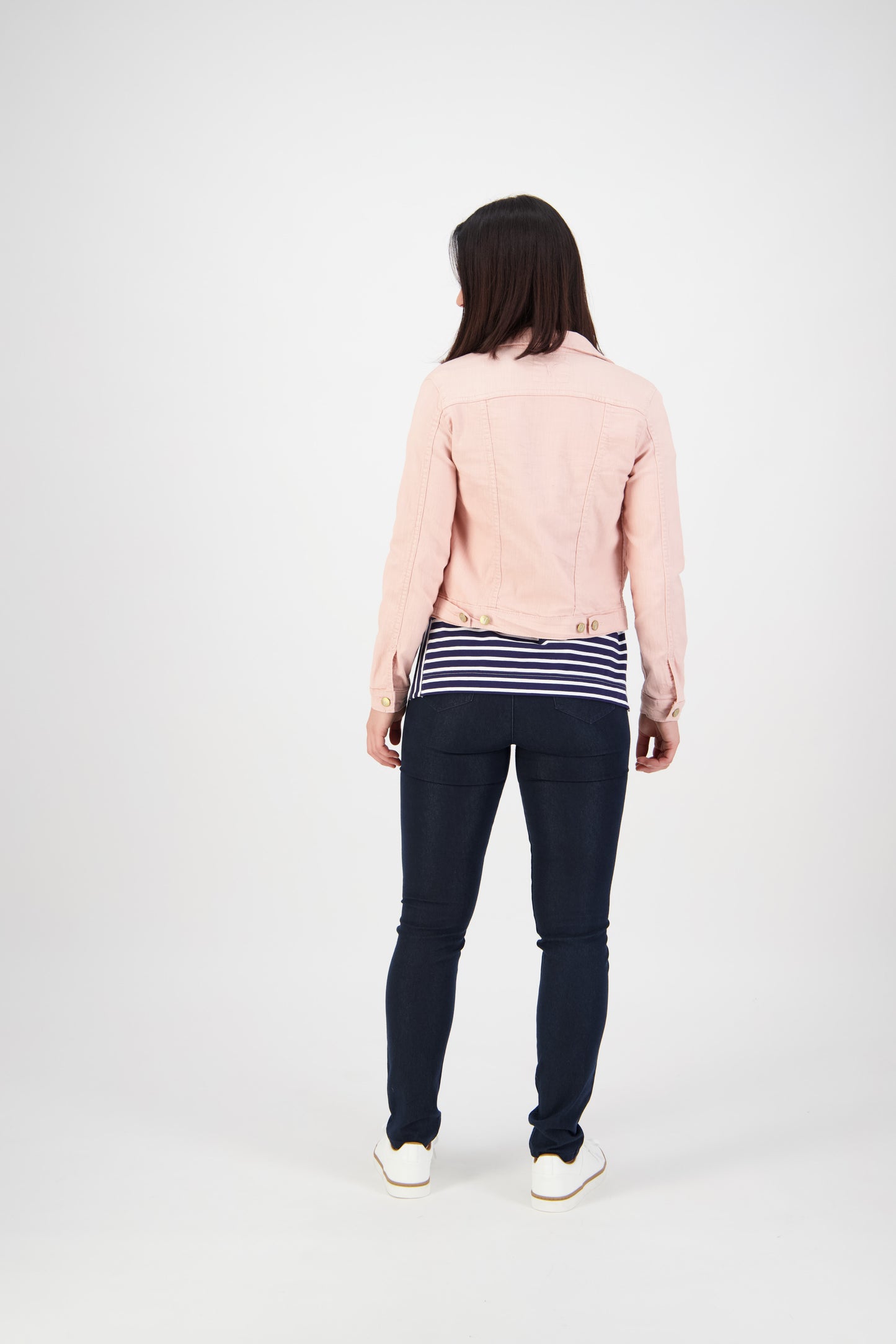 French Rose Denim Jacket