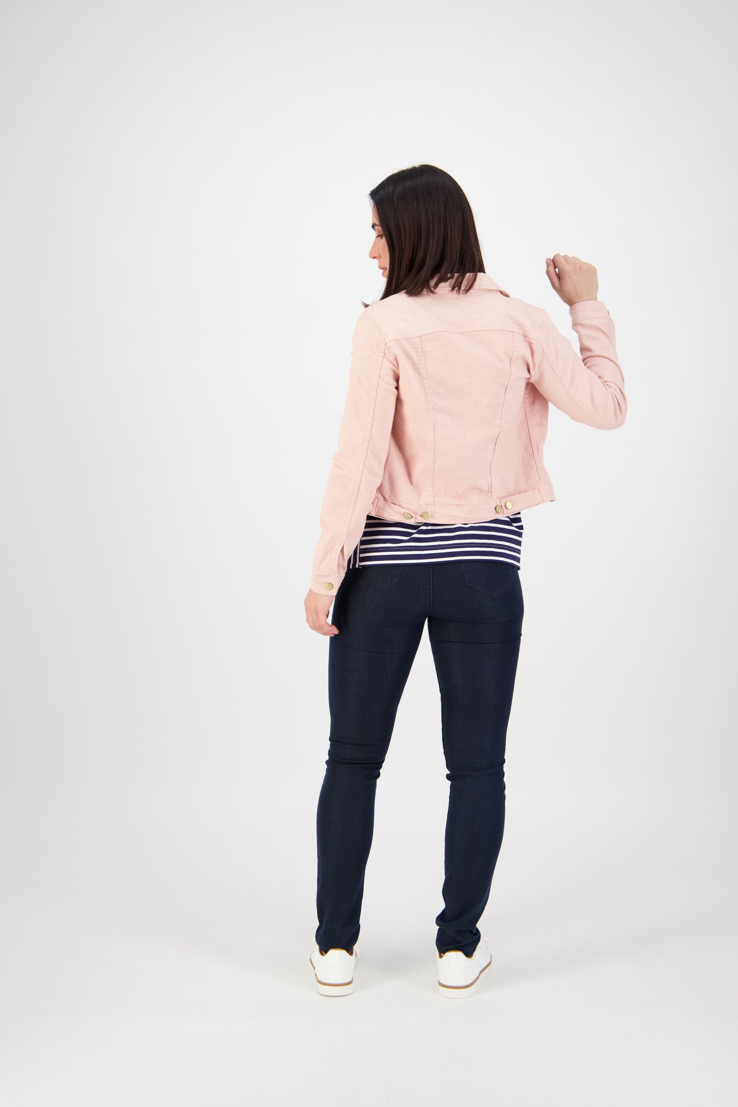 French Rose Denim Jacket