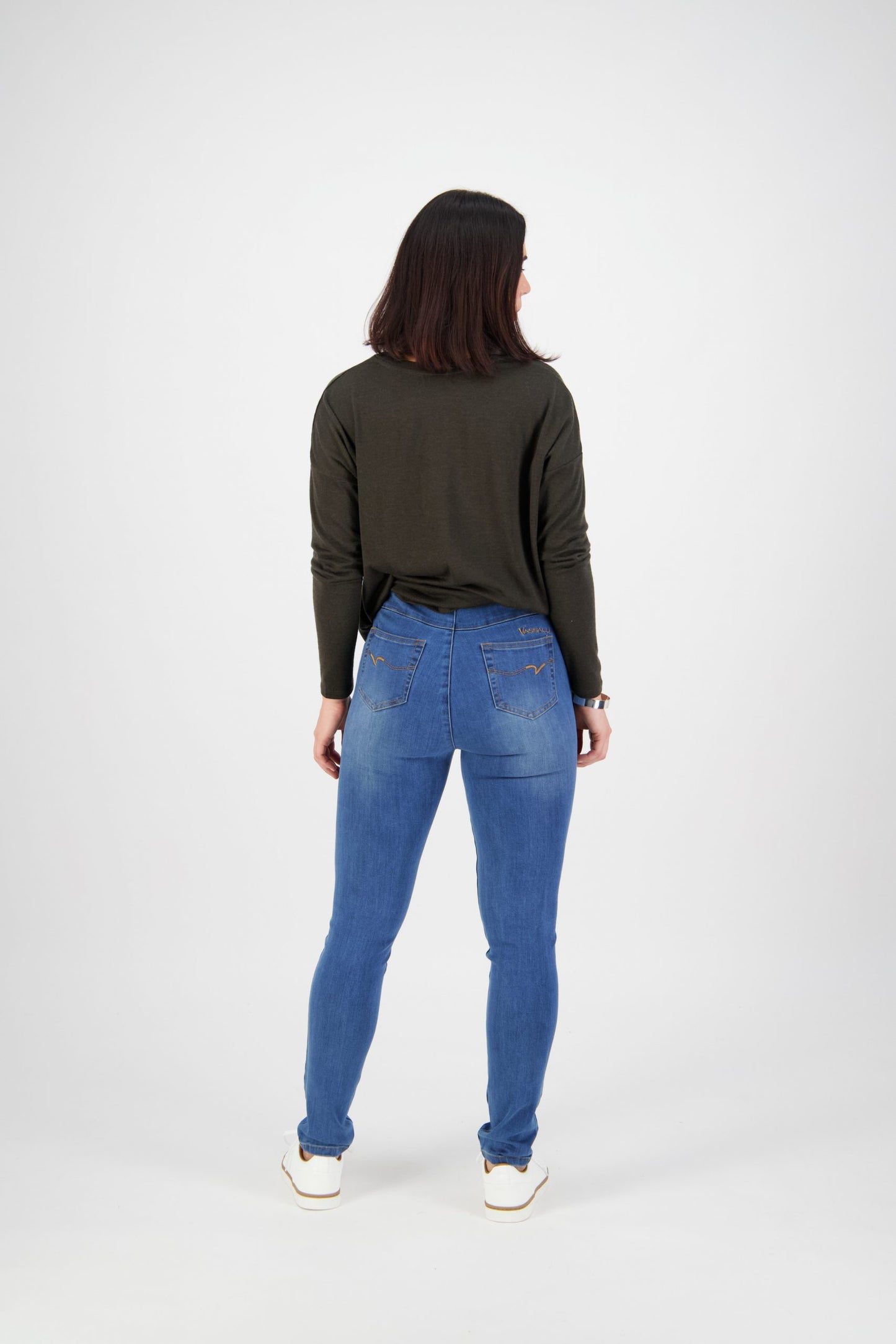 New Blue Skinny Pull on Jean