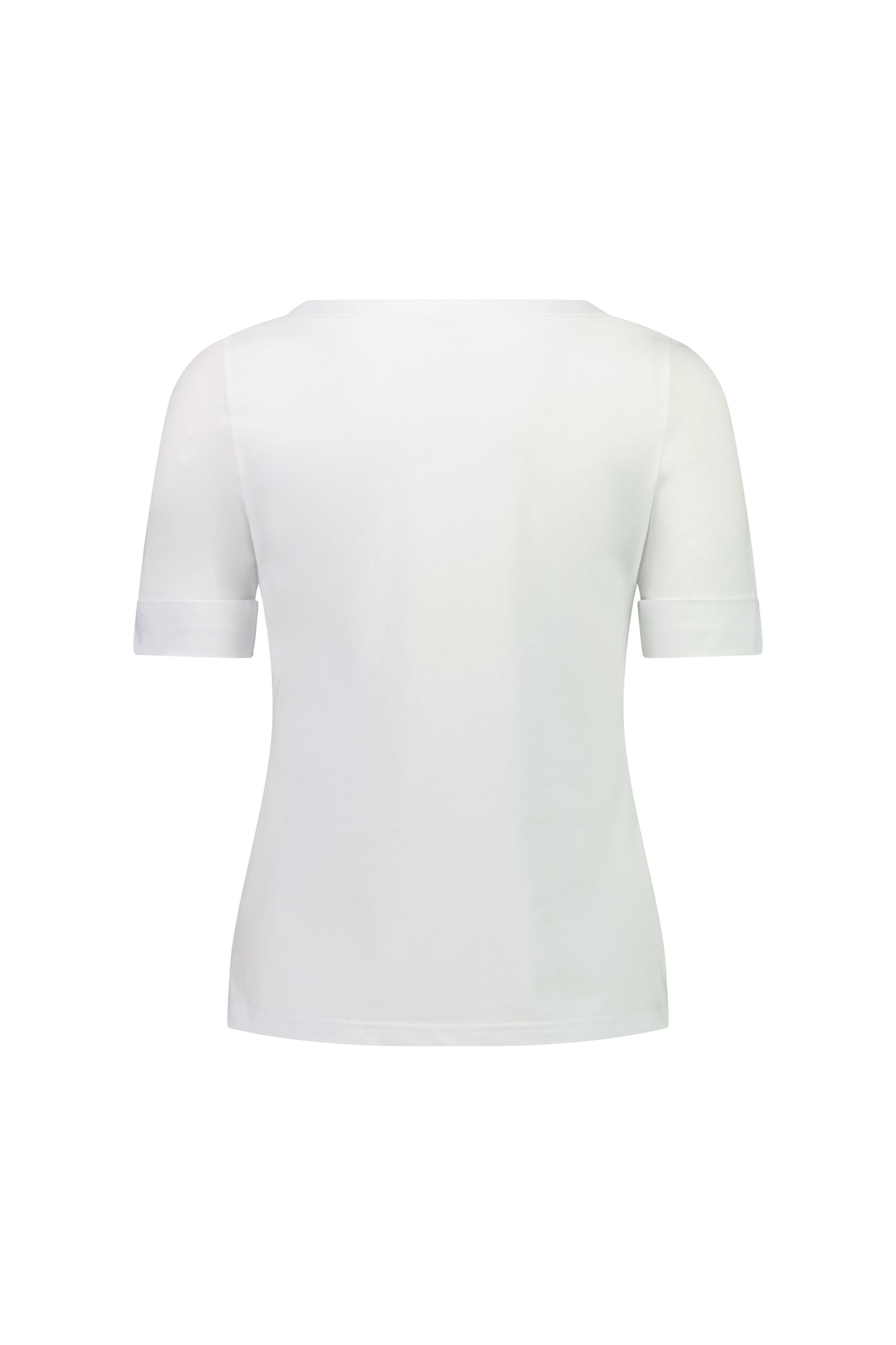 Essential White Boat Neck Top